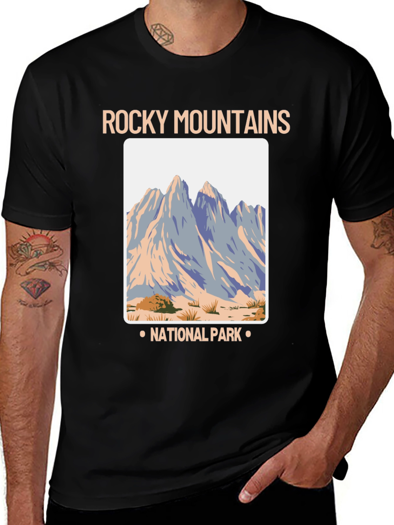 Rocky Mountains National Park Graphic Tee