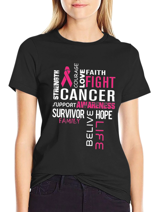 Breast Cancer Awareness T-Shirt | Support & Hope