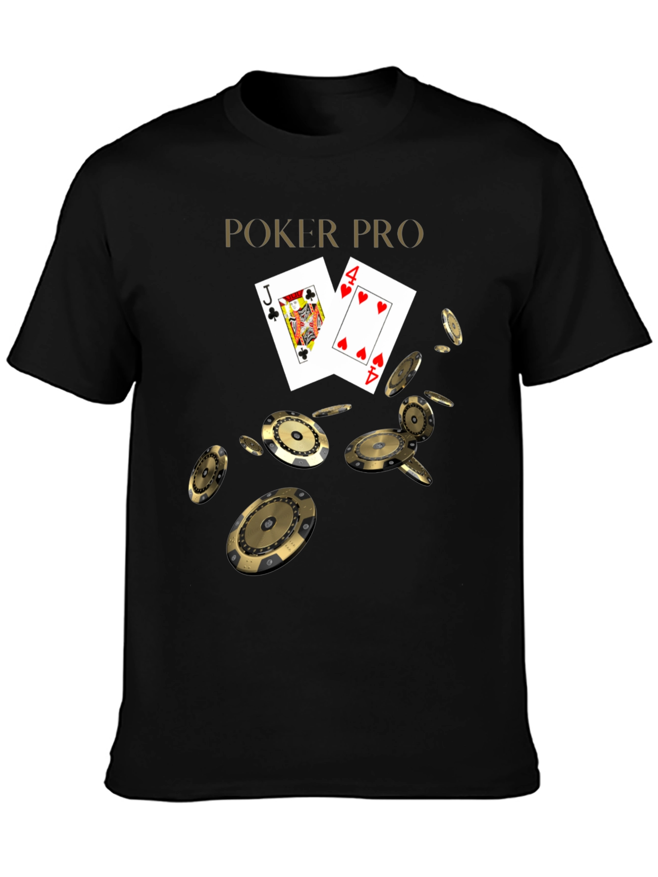 Poker Pro Graphic Tee - Lucky Hand T-Shirt