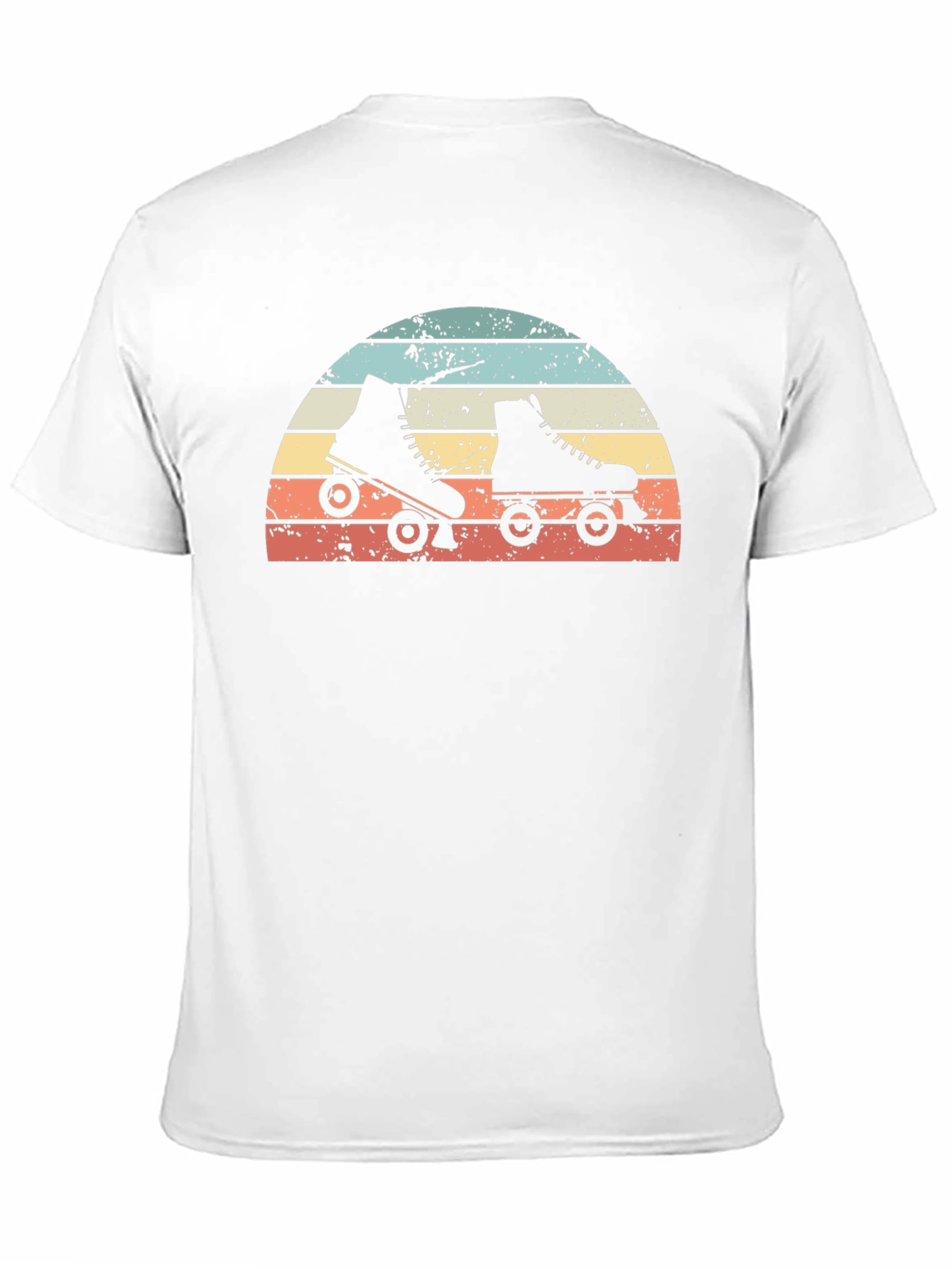 Retro Roller Skate Graphic T-Shirt