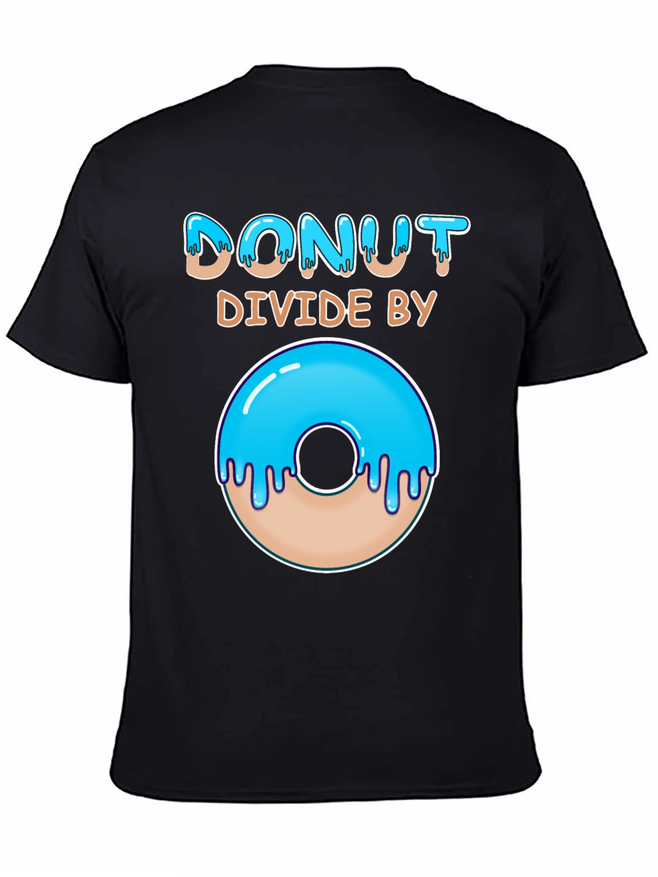 Donut Divide By 0 Funny Math T-Shirt