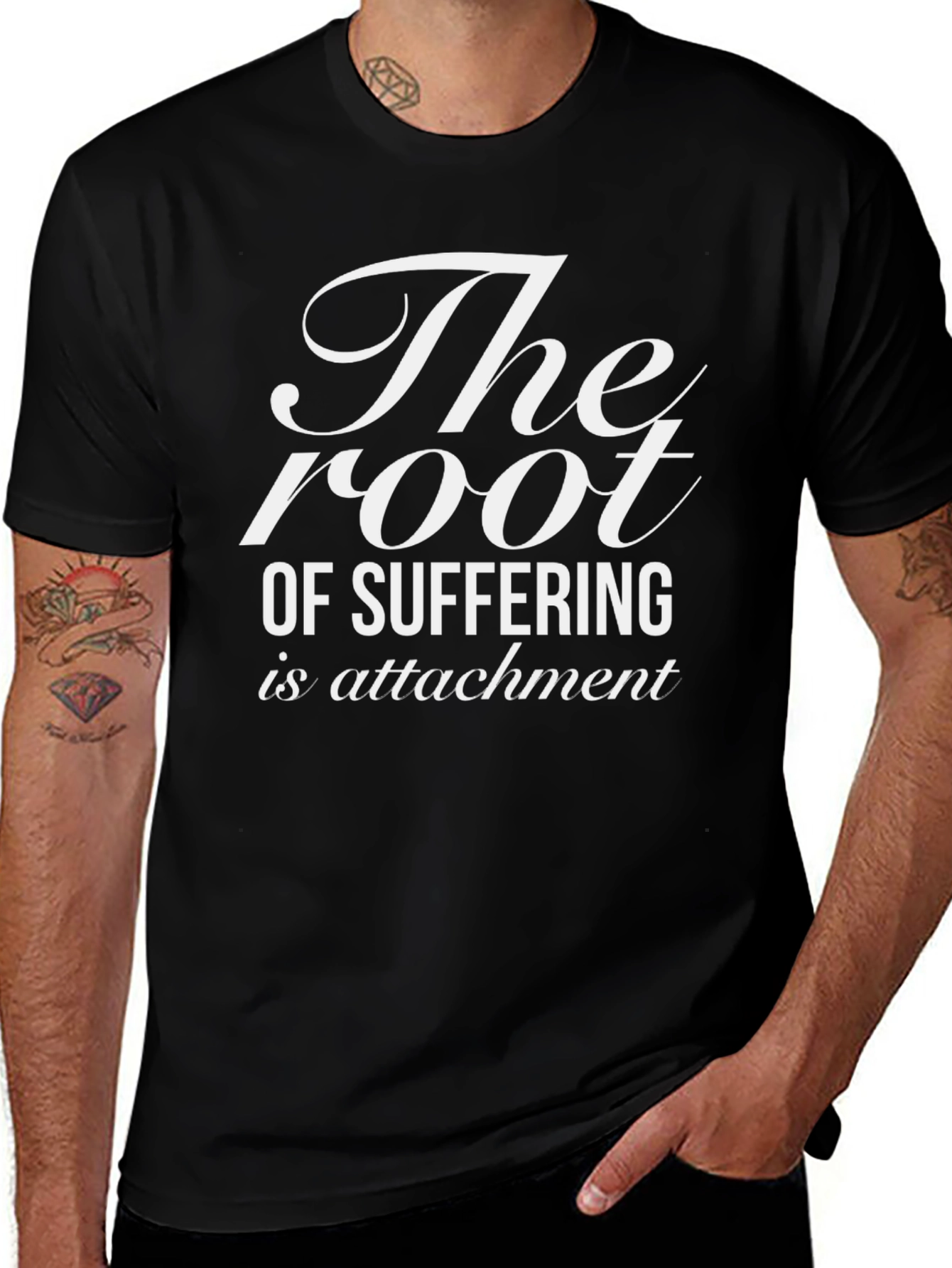 The Root of Suffering T-Shirt - Black