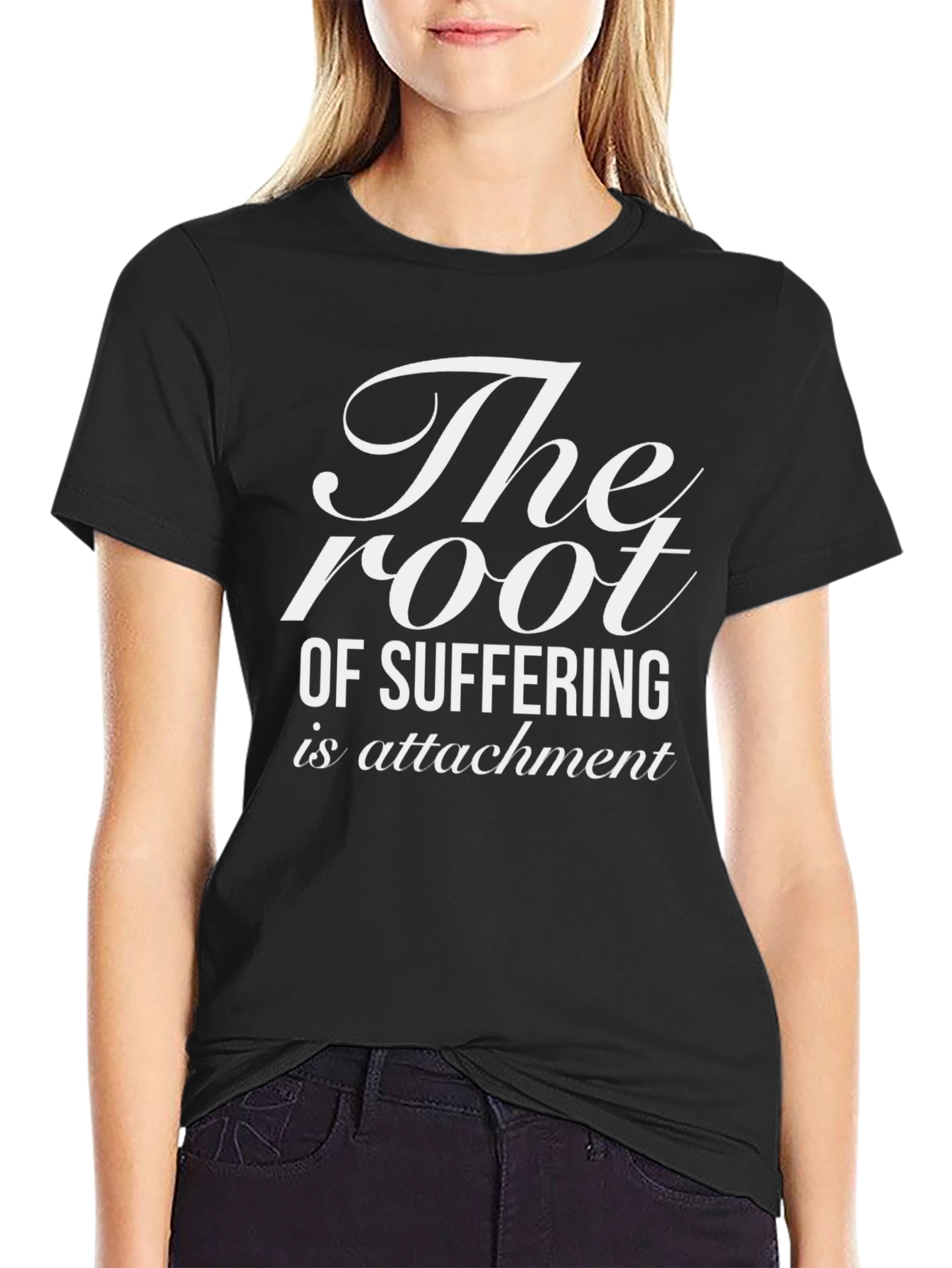 The Root of Suffering T-Shirt - Black