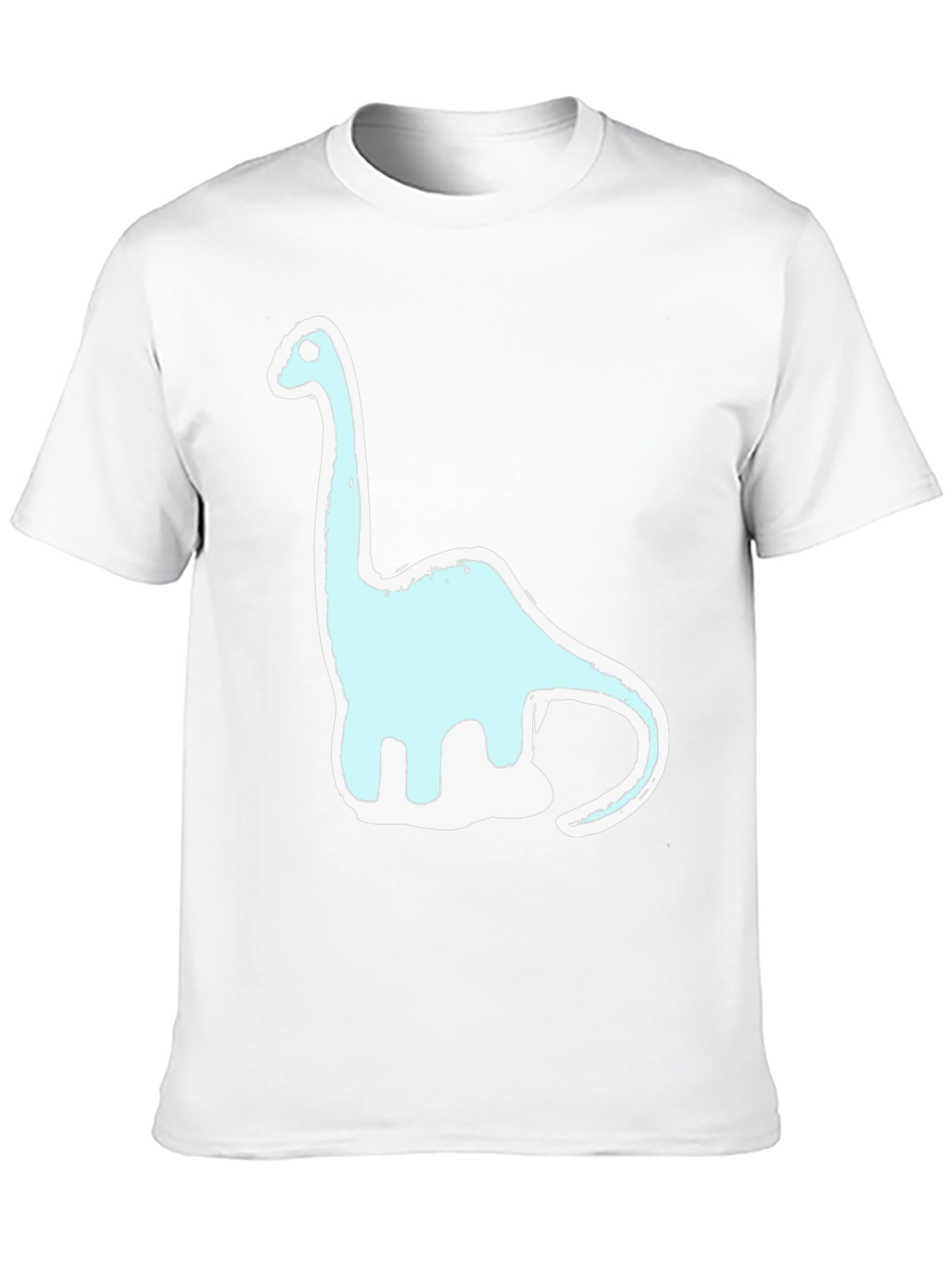 Dinosaur Graphic Print Black T-Shirt