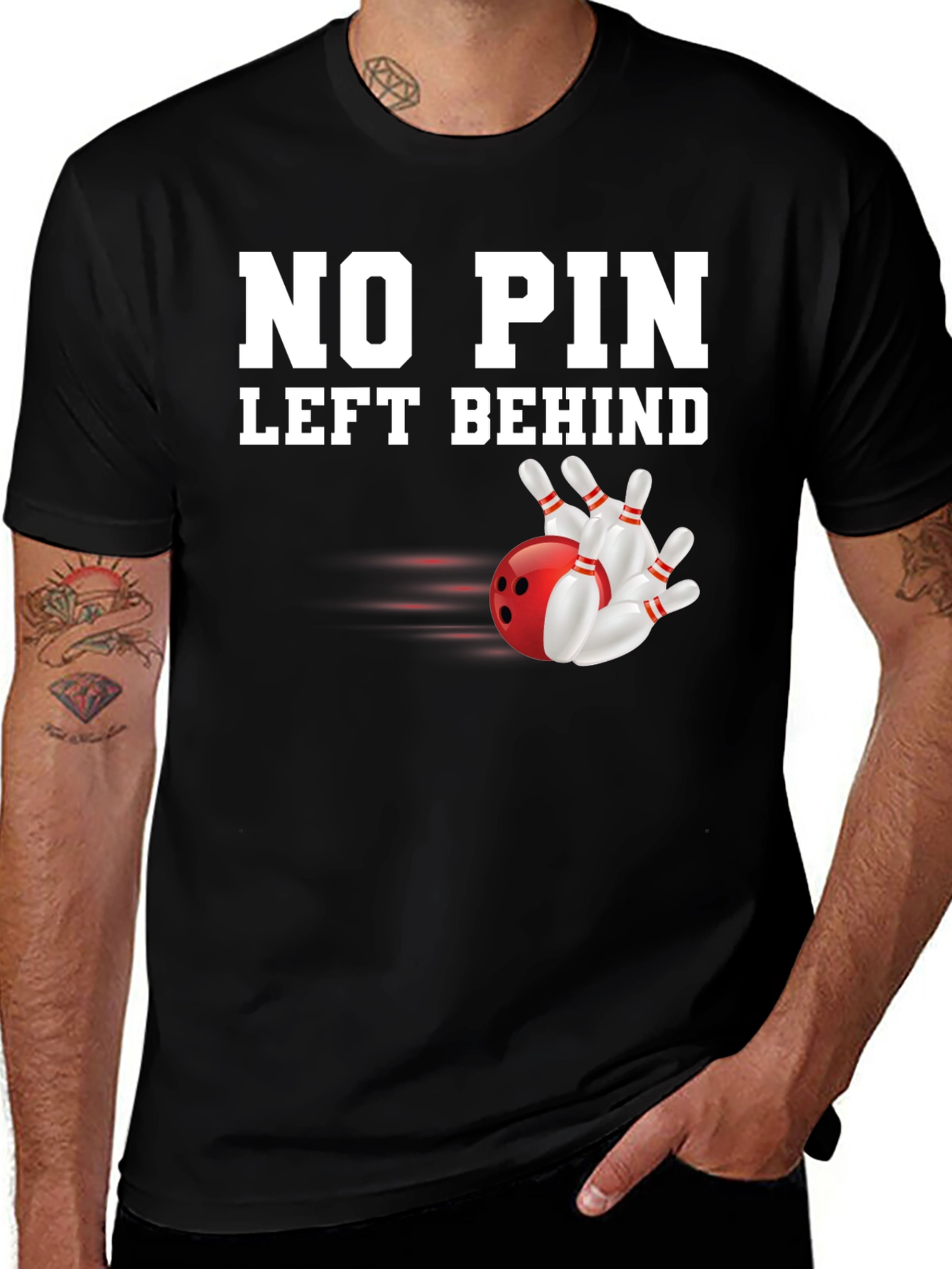 No Pin Left Behind Graphic Tee