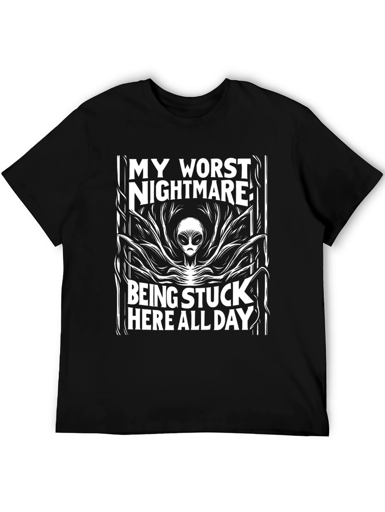 Alien Nightmare Black T-Shirt