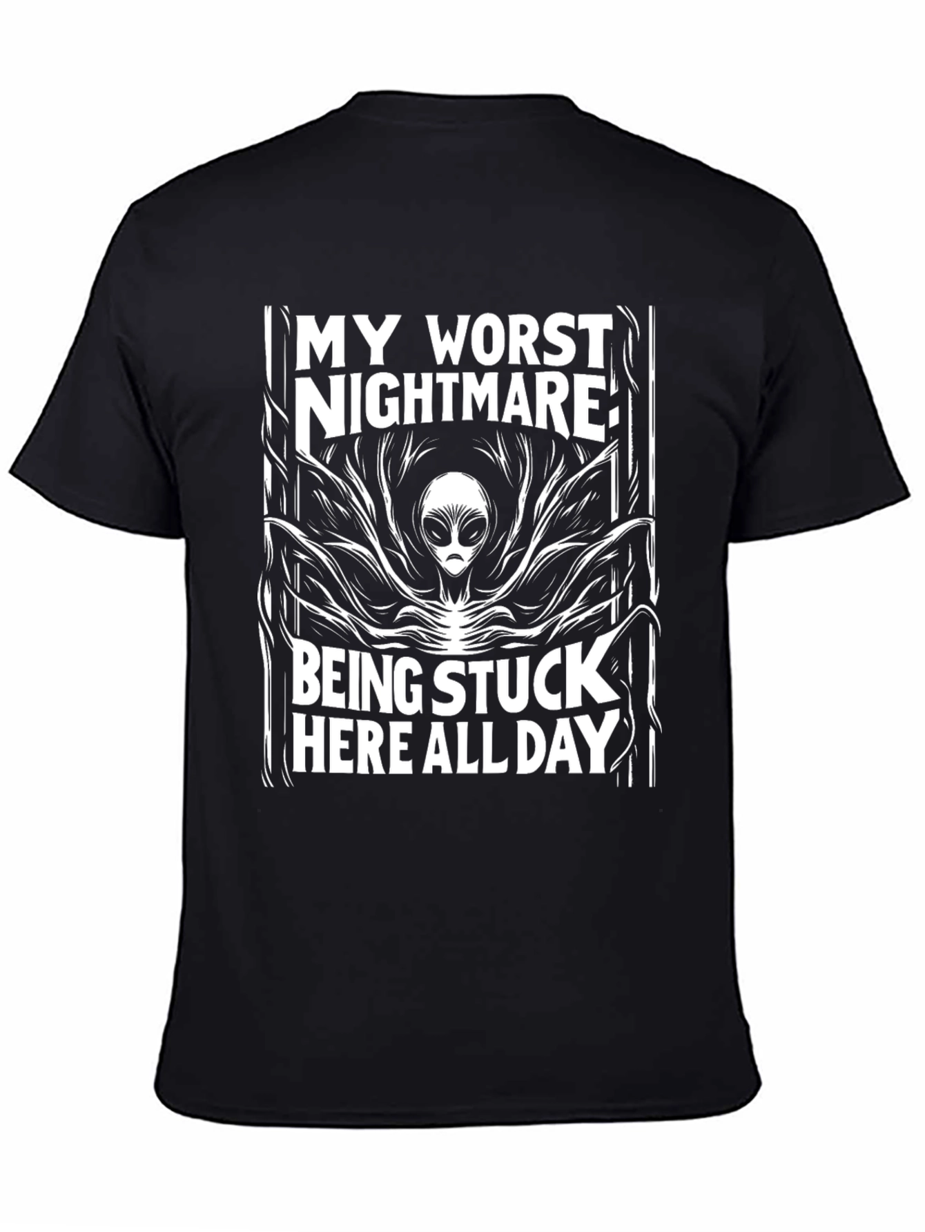 Alien Nightmare Black T-Shirt