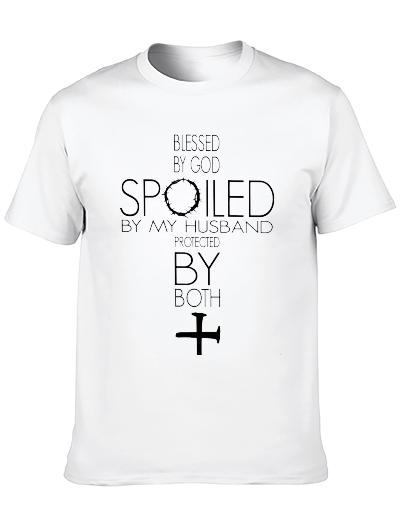 Spoiled & Protected Tee: Husband & God