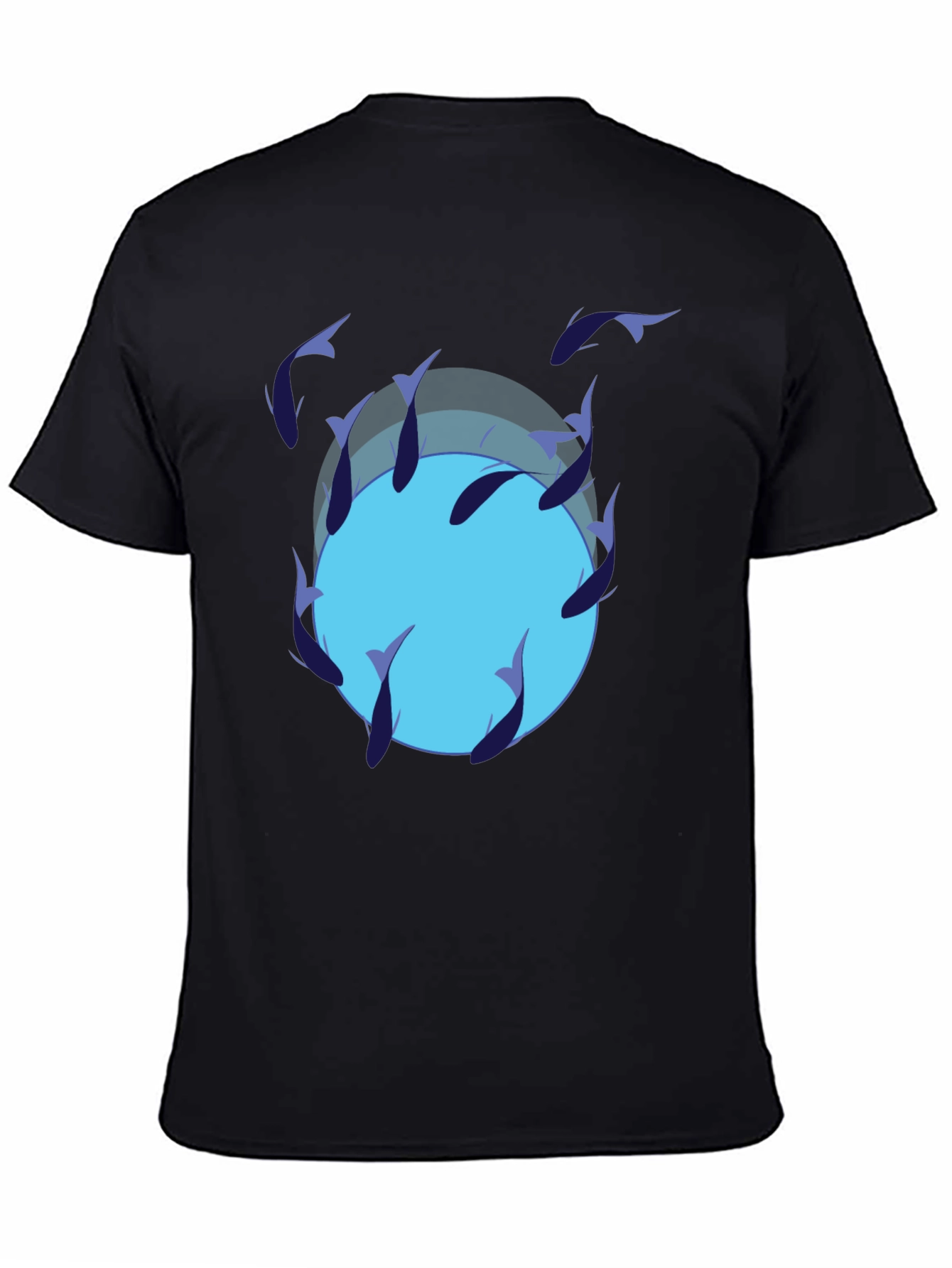 Fish Circle Graphic Tee