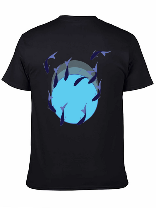 Fish Circle Graphic Tee