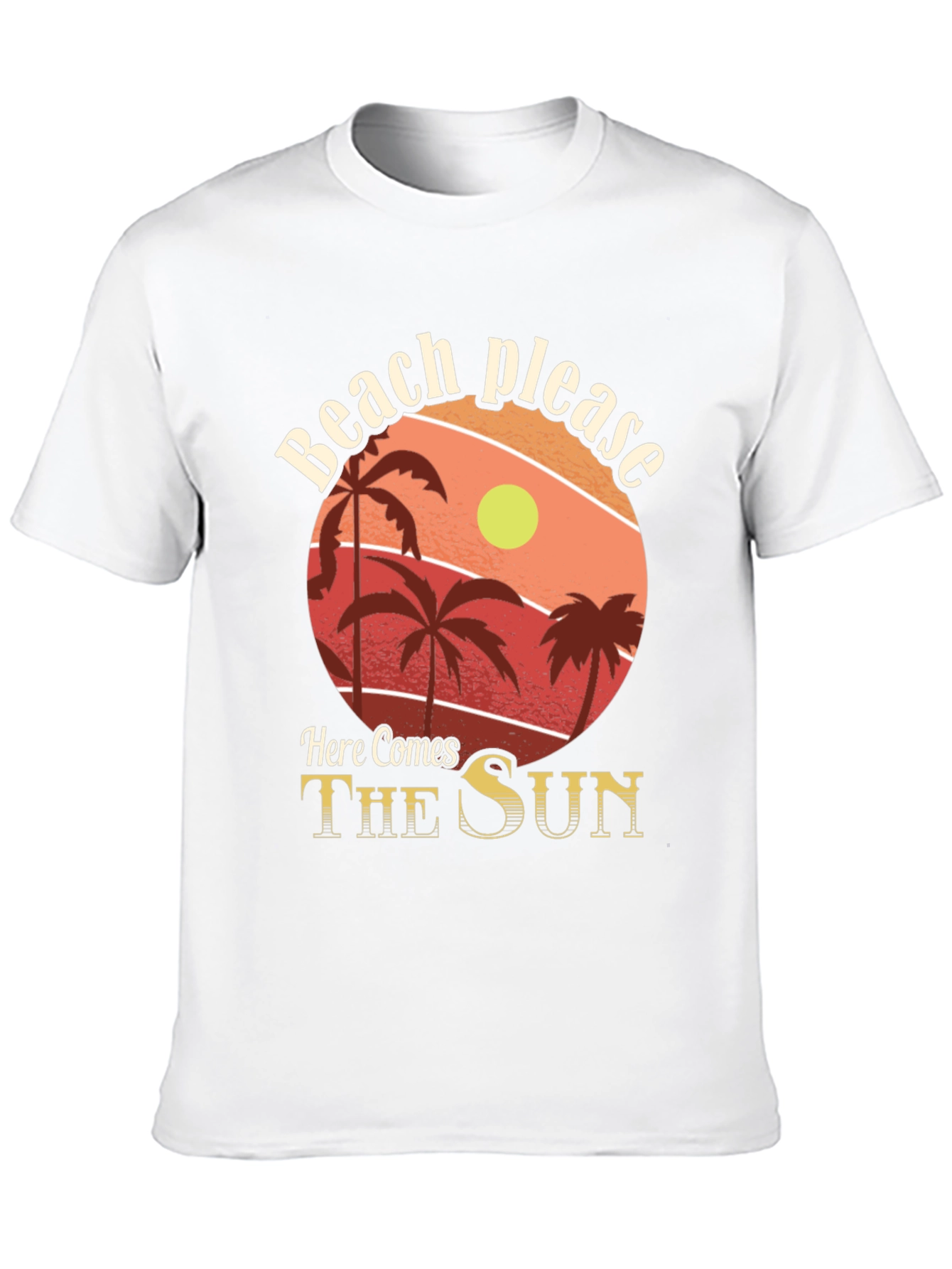 Beach Please Graphic Tee - Summer Vibes!