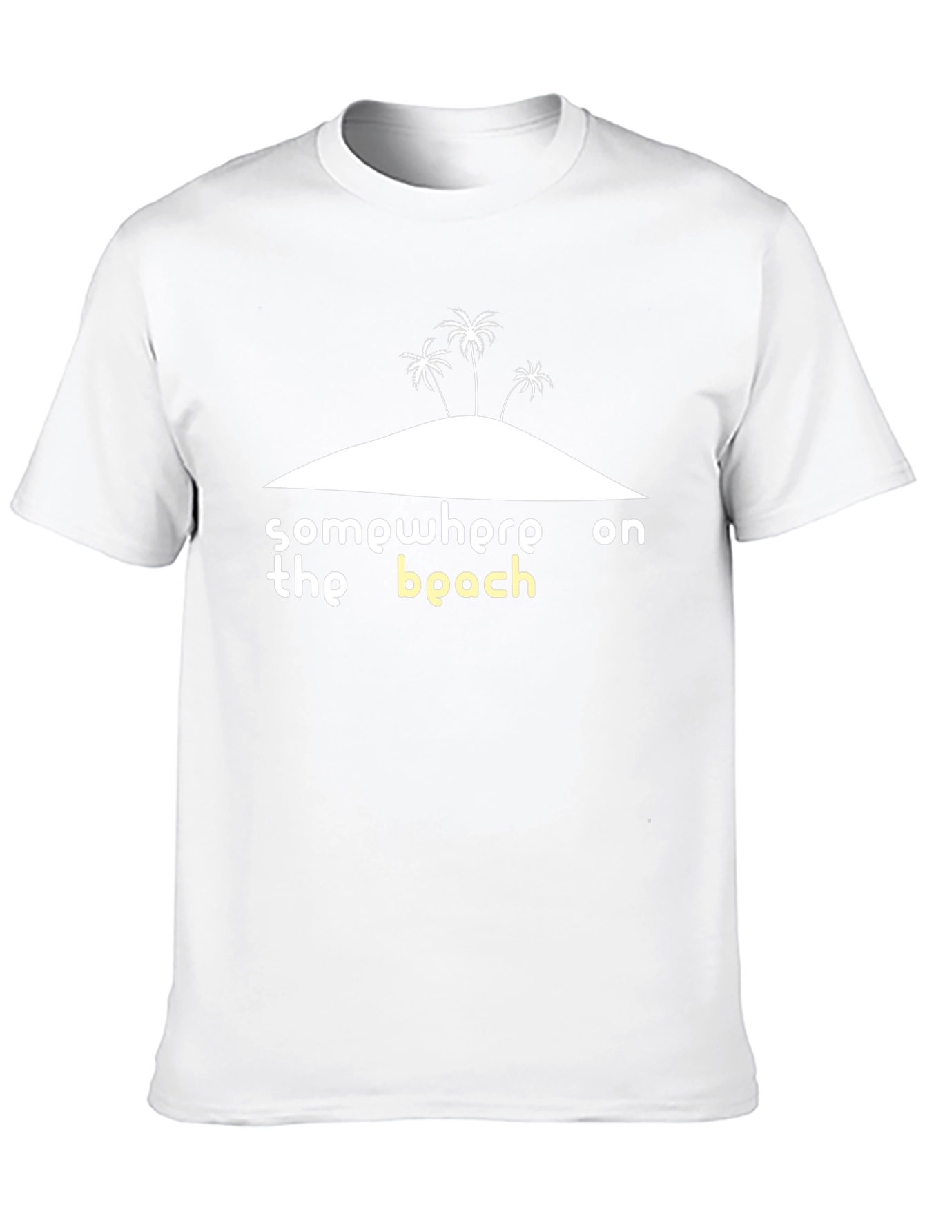 Somewhere On The Beach Graphic Tee