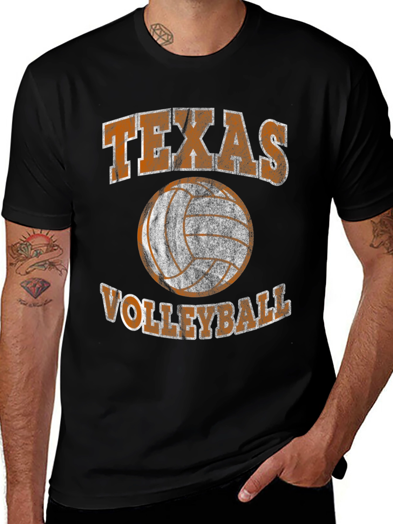 Texas Volleyball Graphic T-Shirt