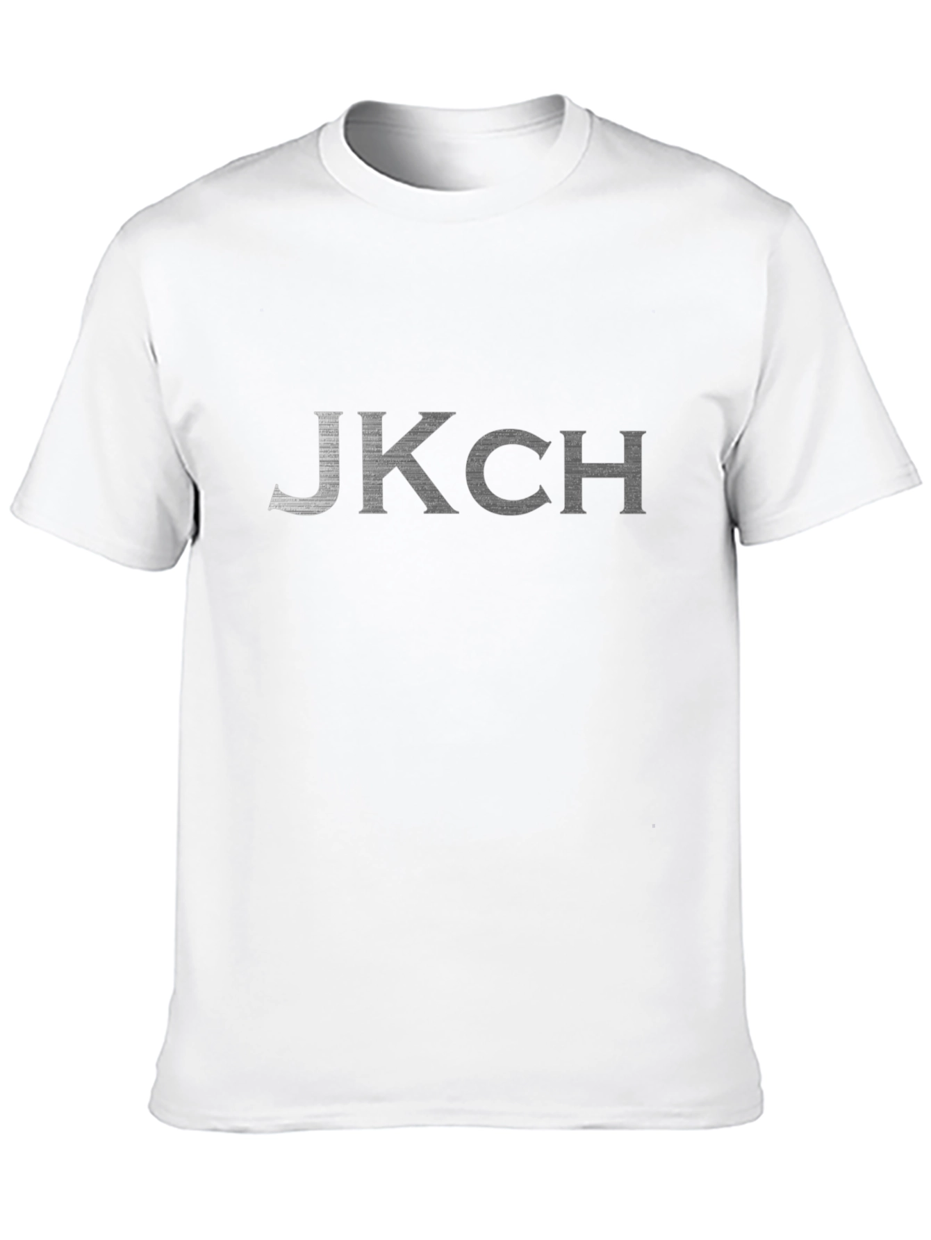 JKCH Mens Black Short Sleeve Crew Neck T-Shirt