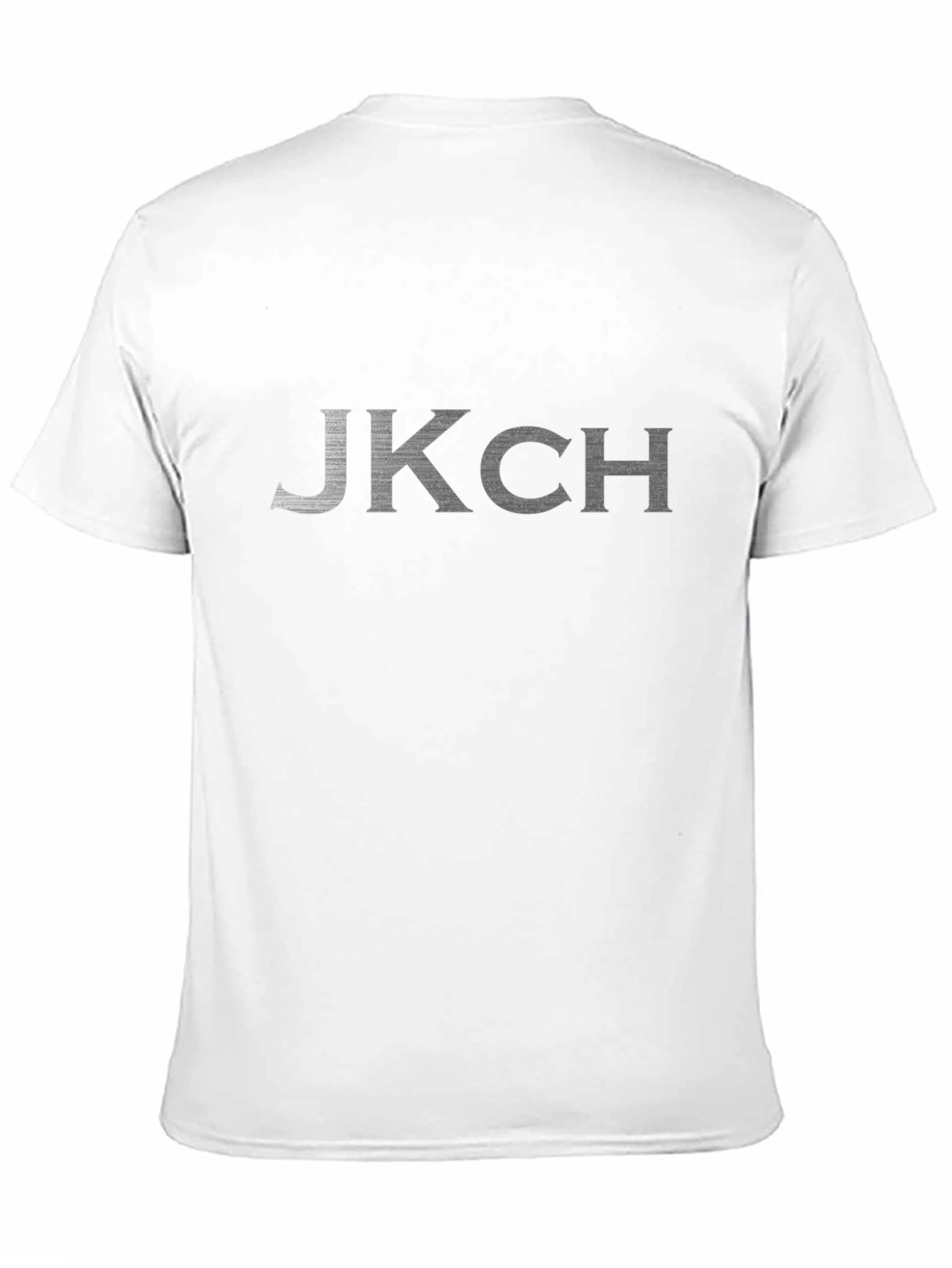 JKCH Mens Black Short Sleeve Crew Neck T-Shirt