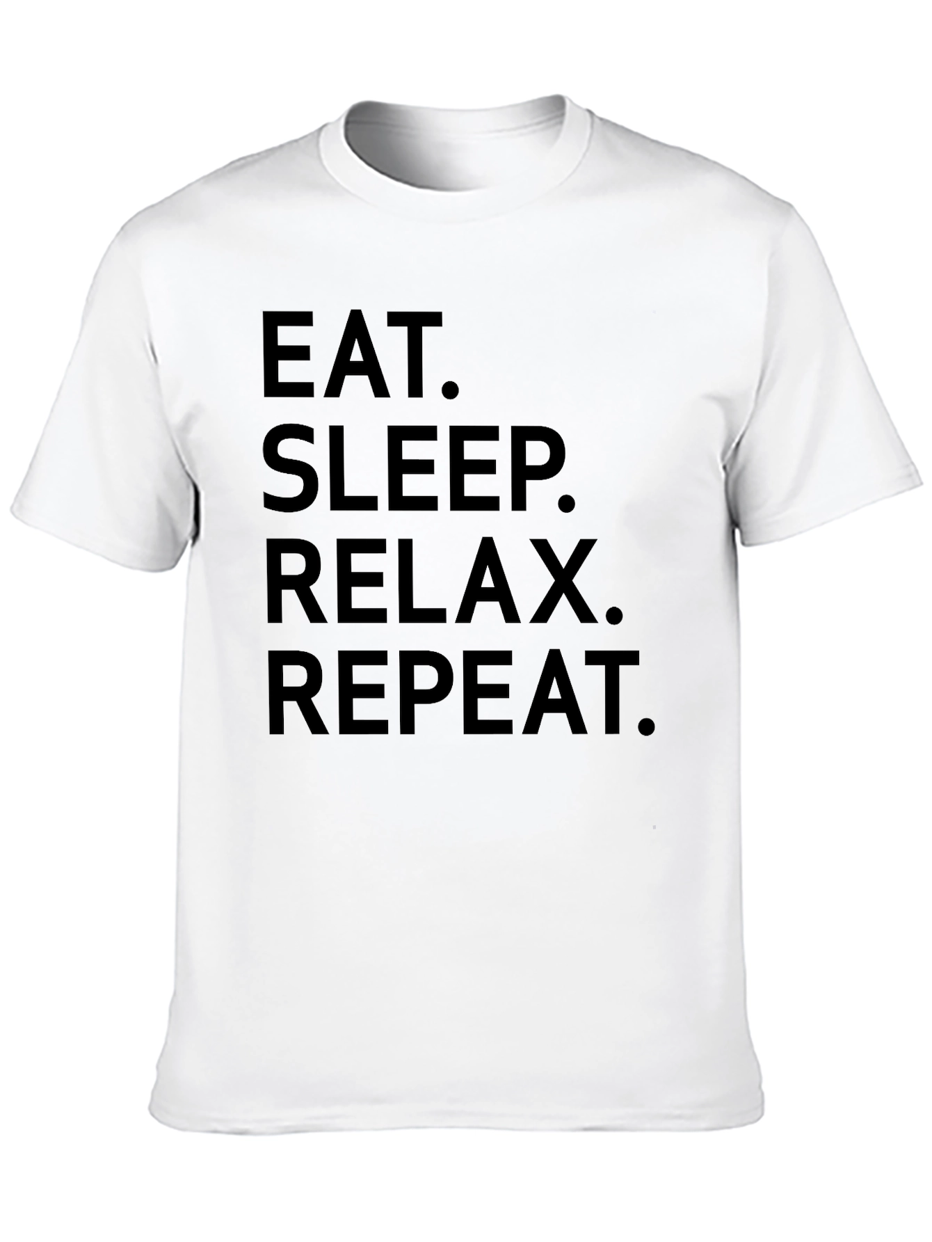 Eat Sleep Relax Repeat Graphic T-Shirt
