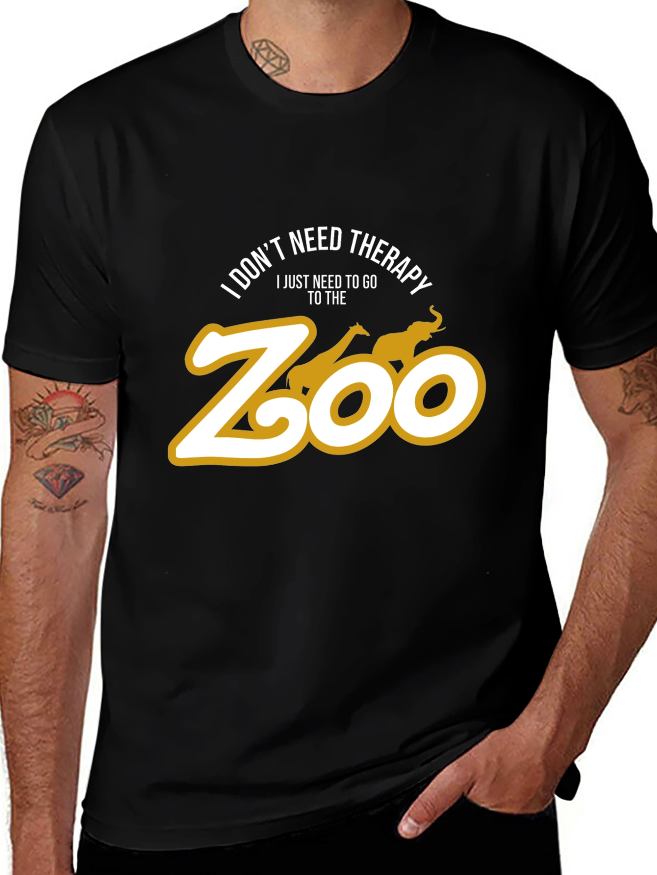 Zoo Therapy T-Shirt: I Dont Need Therapy Zoo