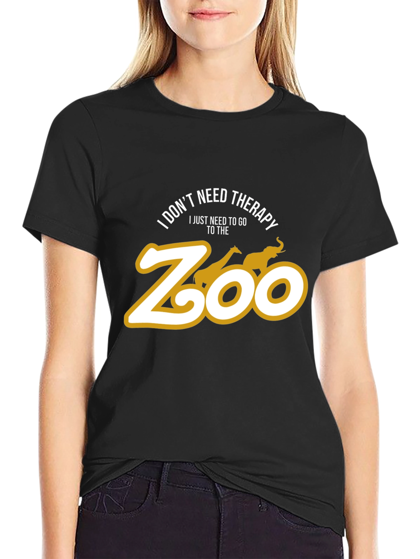 Zoo Therapy T-Shirt: I Dont Need Therapy Zoo
