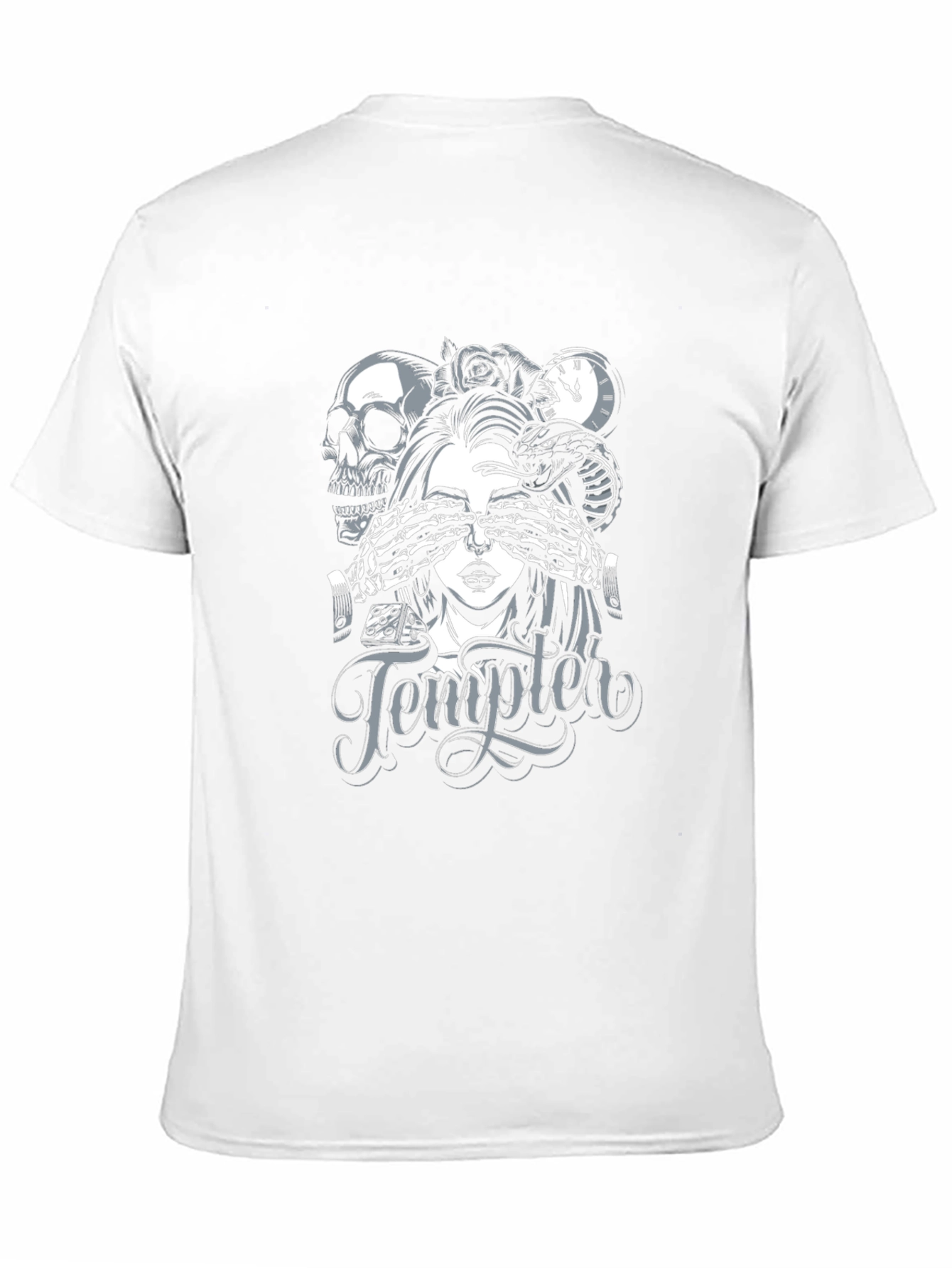 Templer Graphic Print Black T-Shirt