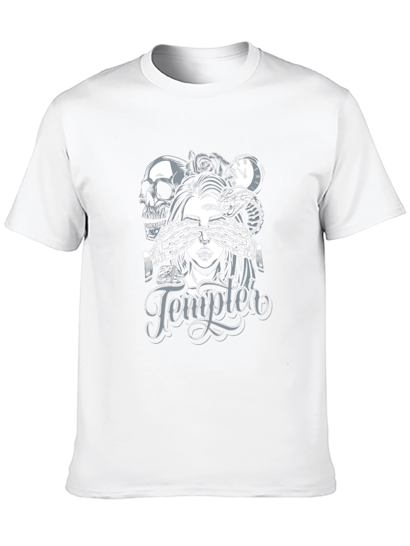 Templer Graphic Print Black T-Shirt