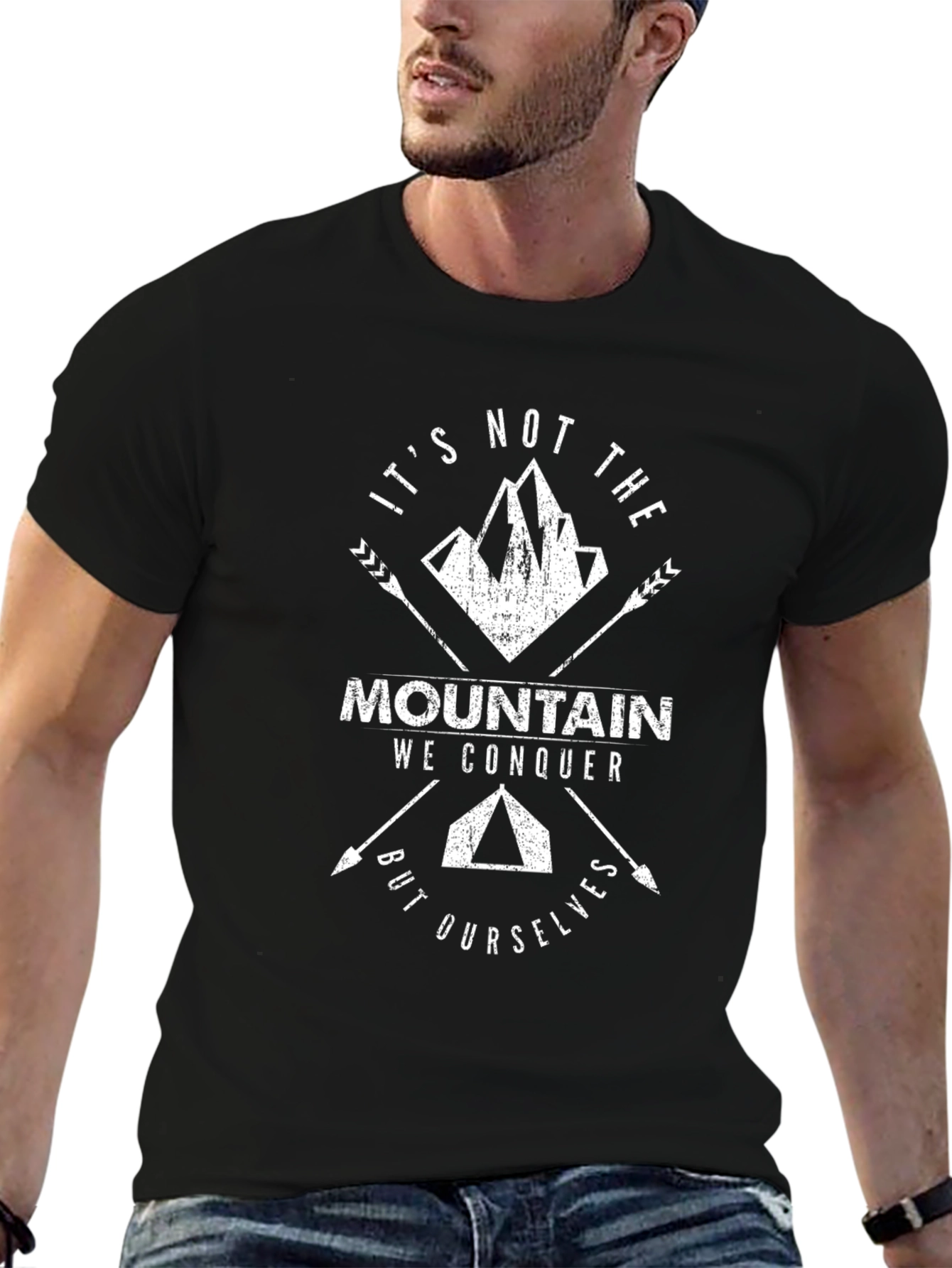 Mountain Adventure T-Shirt: Conquer Yourself