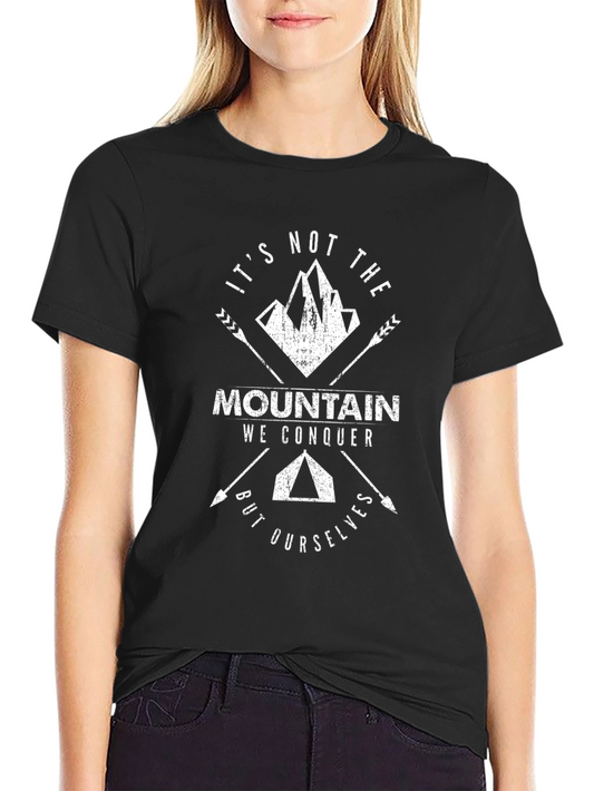 Mountain Adventure T-Shirt: Conquer Yourself