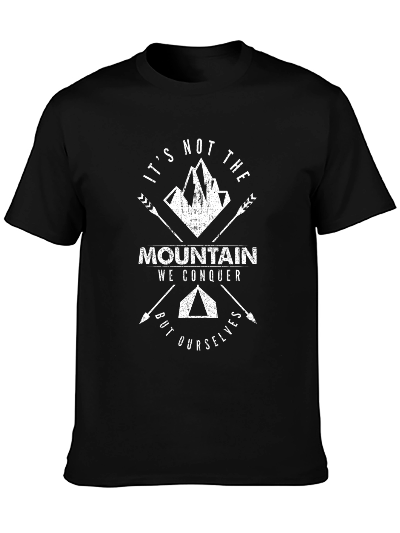 Mountain Adventure T-Shirt: Conquer Yourself
