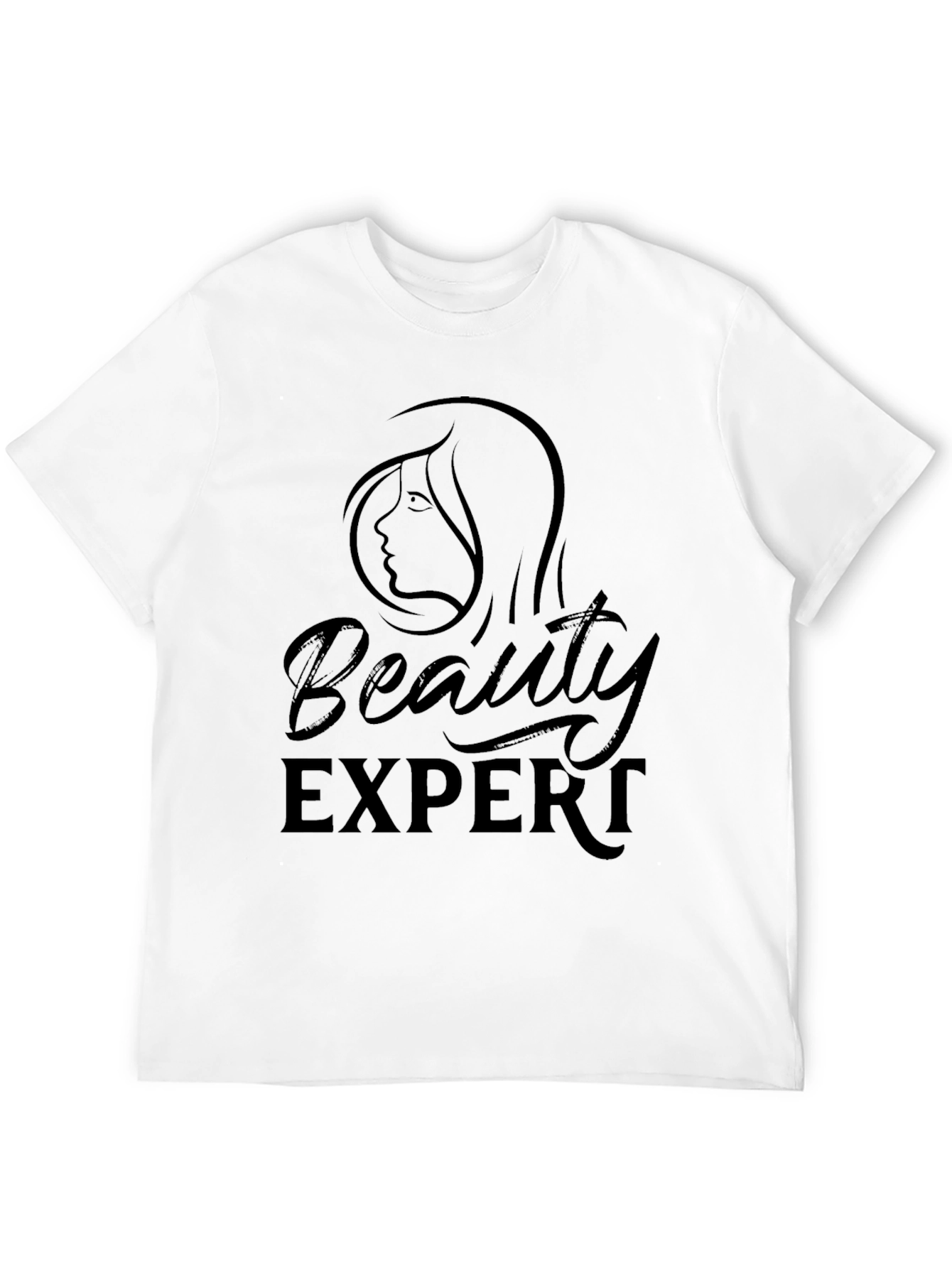 Beauty Expert Black Graphic Tee