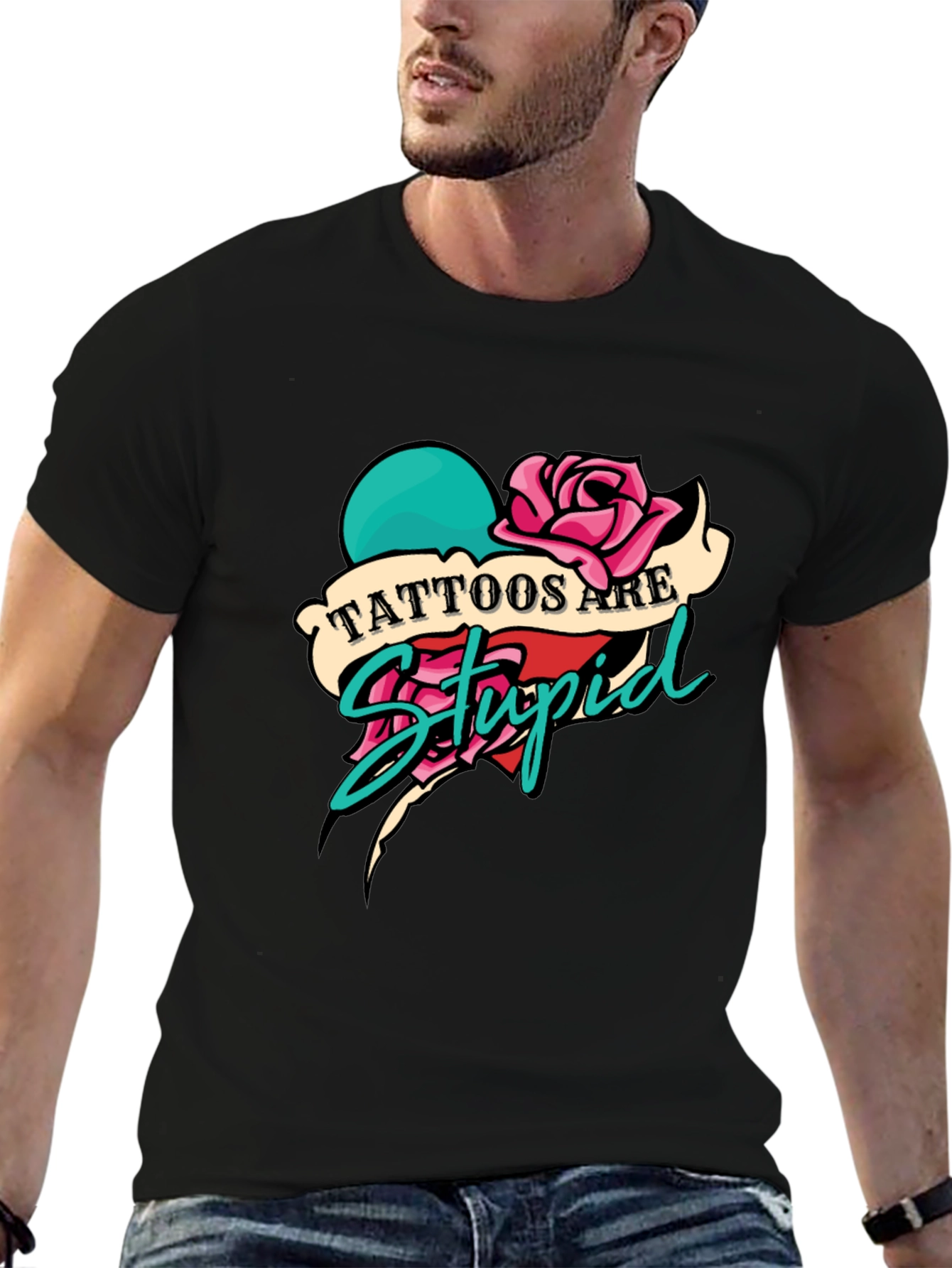 Tattoos Are Stupid Graphic Tee