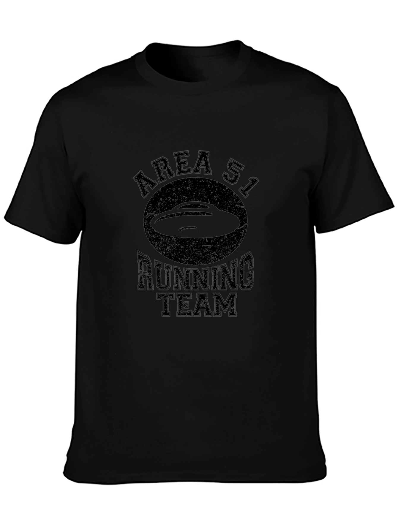Area 51 Running Team Black Graphic T-Shirt