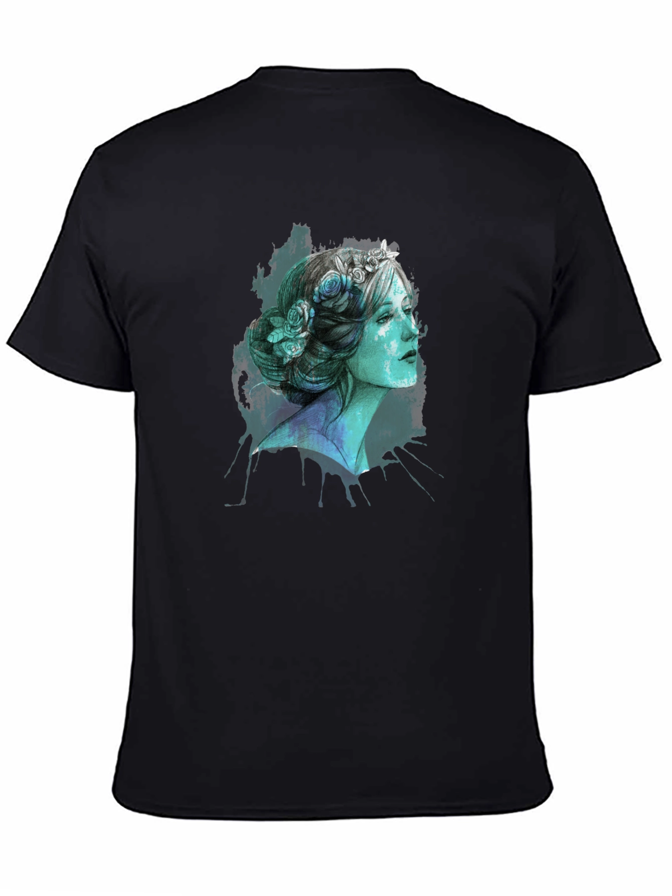 Floral Crown Woman Graphic T-Shirt