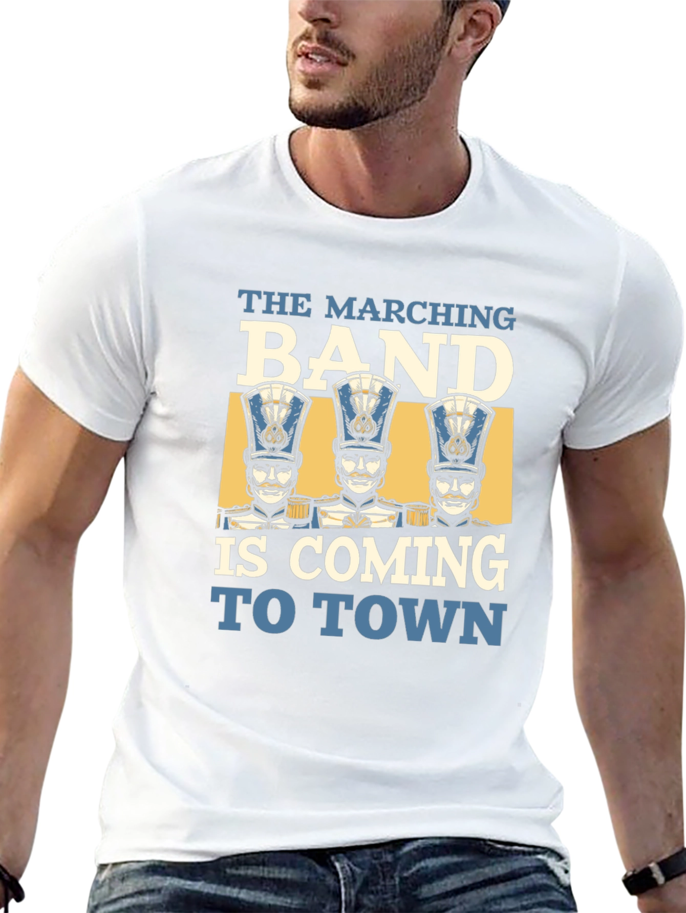 Marching Band Graphic Tee - Music Lover T-Shirt