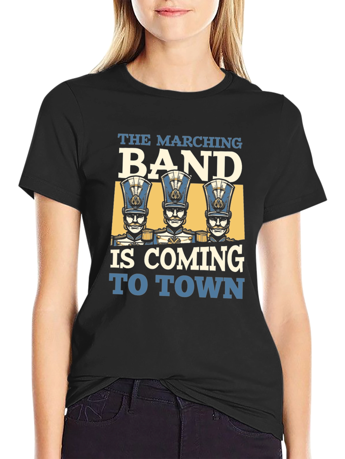 Marching Band Graphic Tee - Music Lover T-Shirt