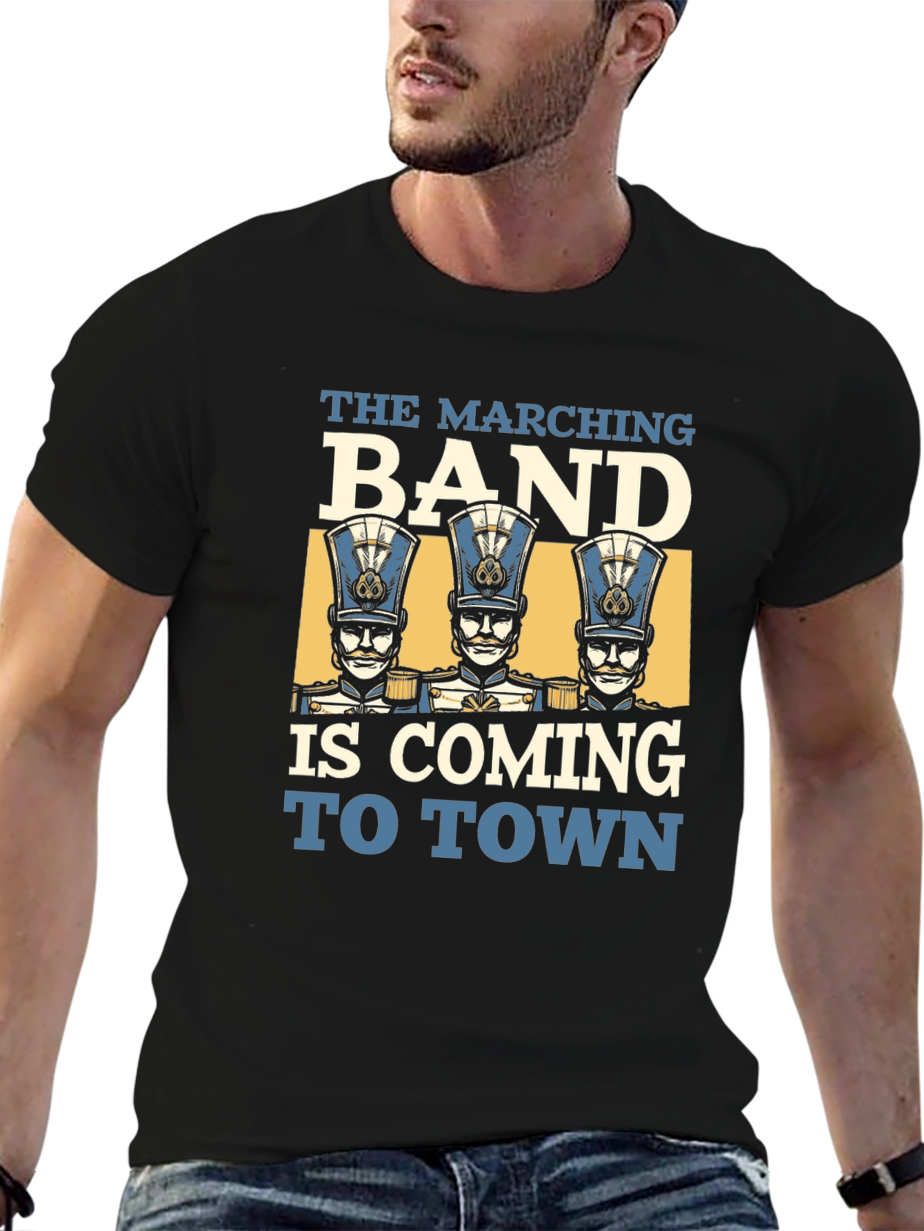 Marching Band Graphic Tee - Music Lover T-Shirt