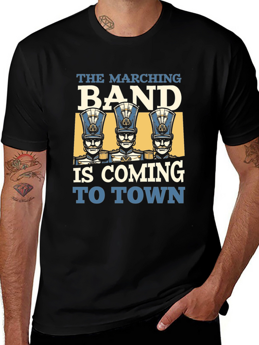 Marching Band Graphic Tee - Music Lover T-Shirt