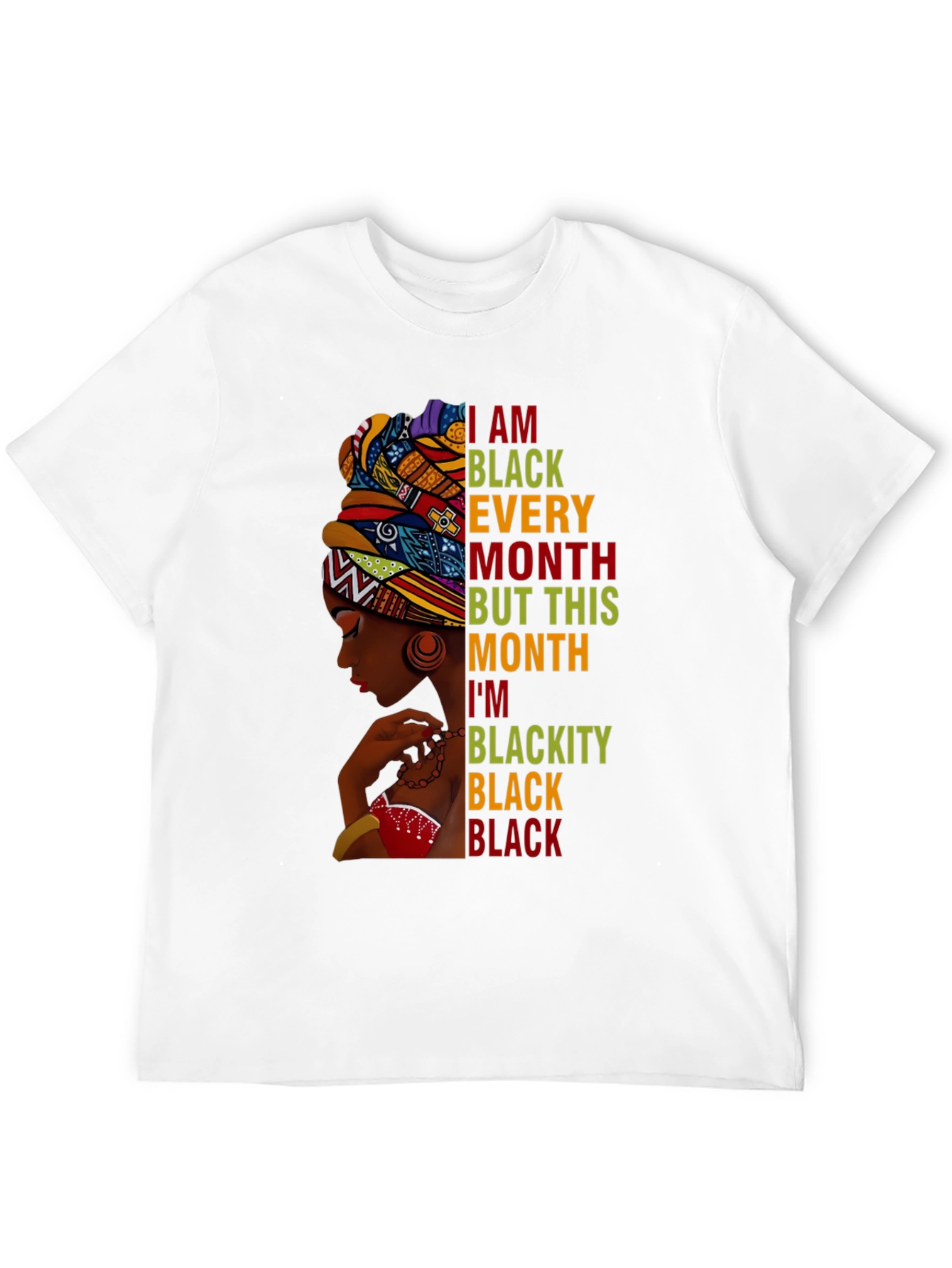 Black Pride T-Shirt - Every Month Blackity Black
