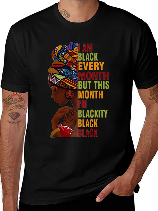 Black Pride T-Shirt - Every Month Blackity Black