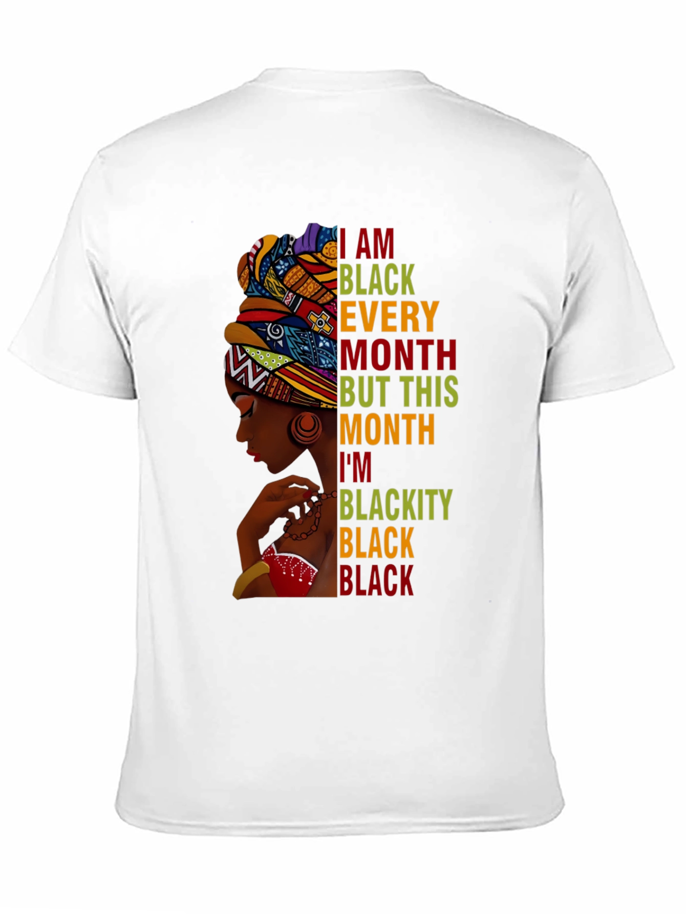 Black Pride T-Shirt - Every Month Blackity Black
