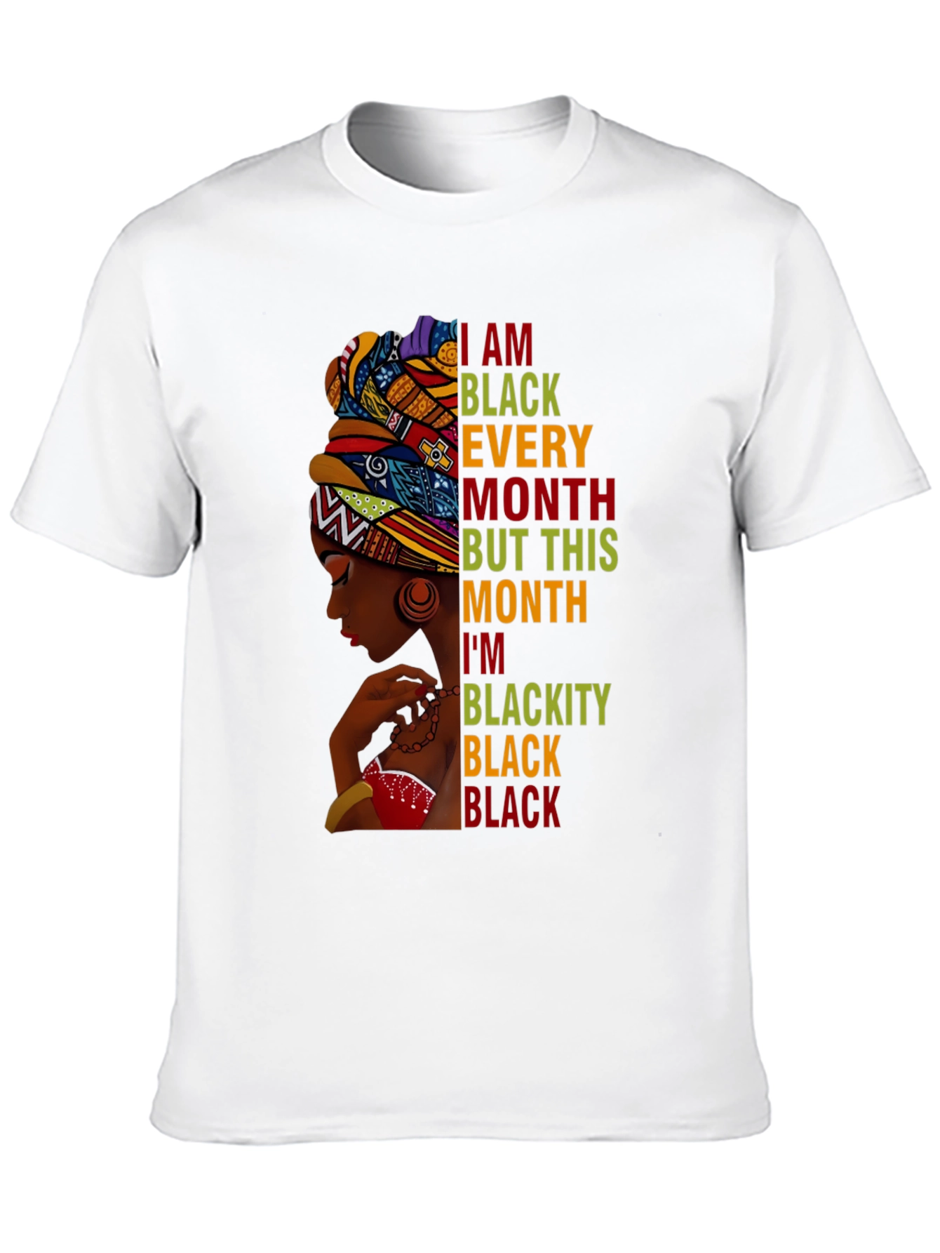 Black Pride T-Shirt - Every Month Blackity Black