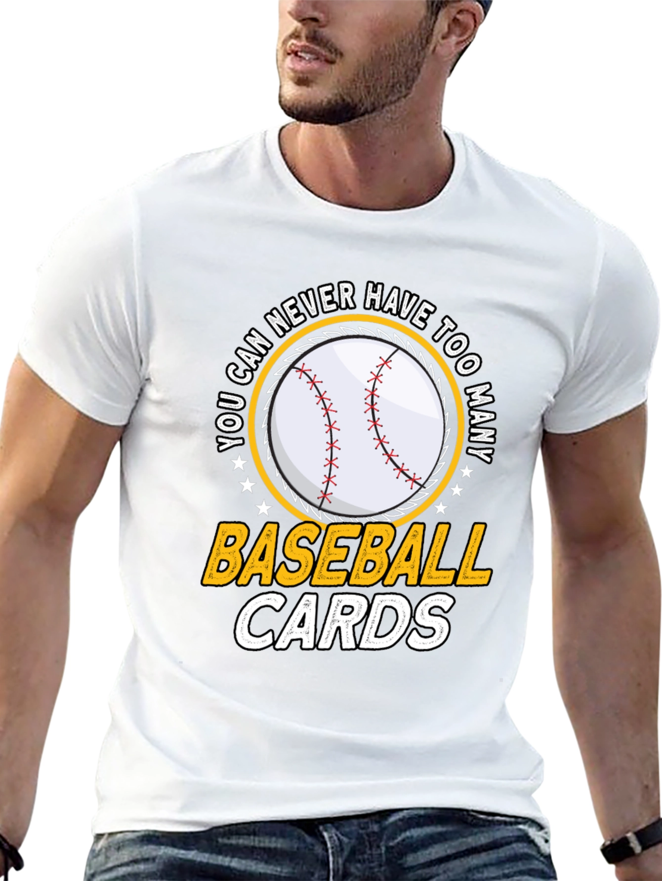 Baseball Cards Graphic Tee
