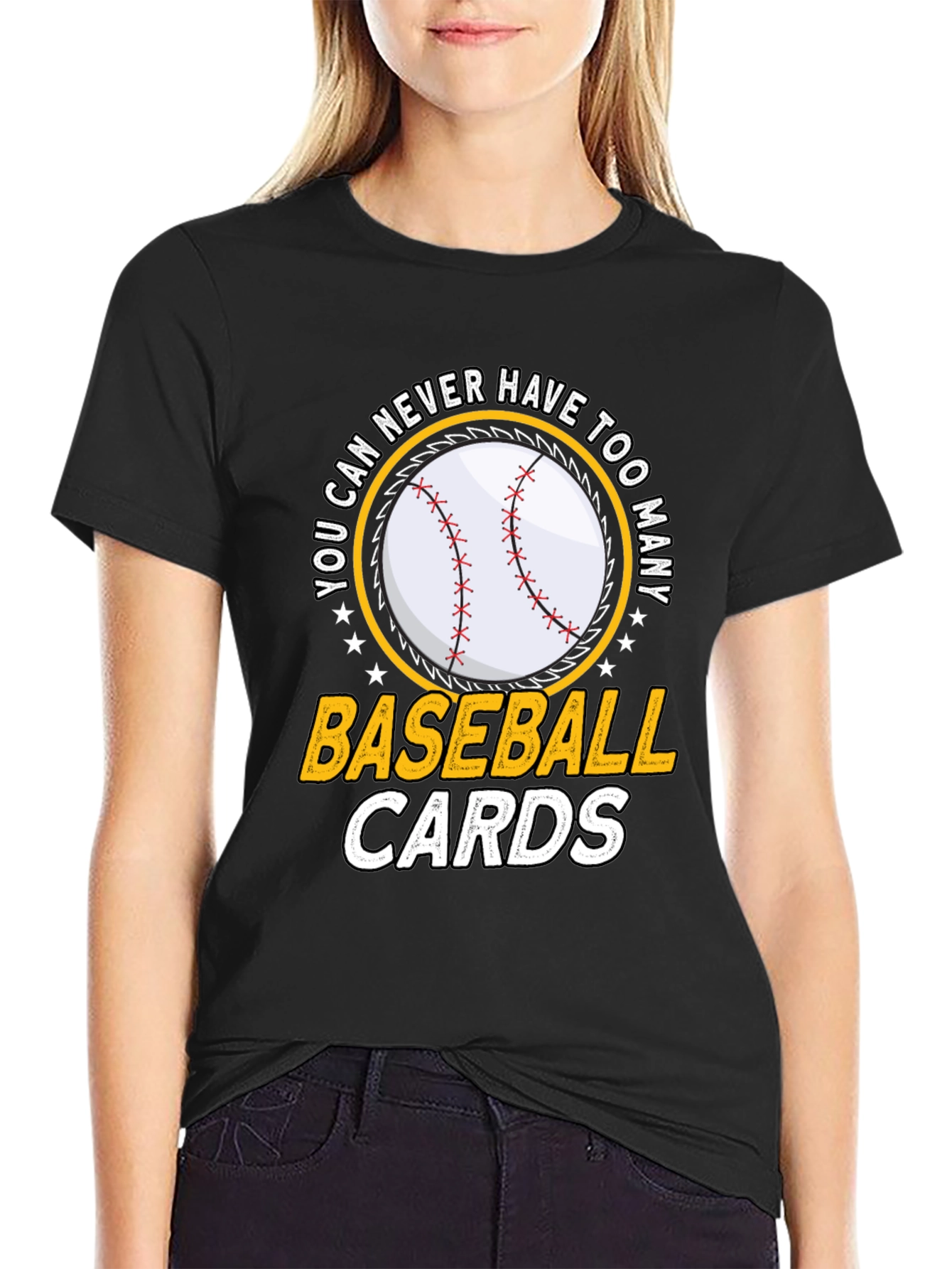 Baseball Cards Graphic Tee