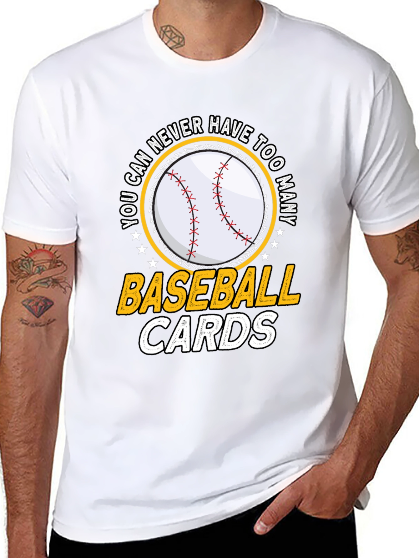 Baseball Cards Graphic Tee