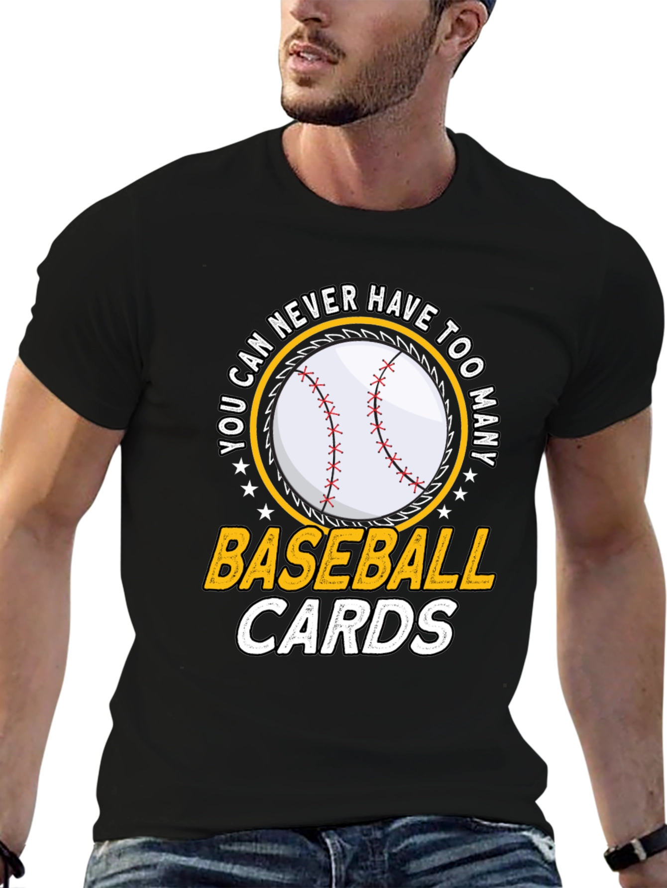 Baseball Cards Graphic Tee