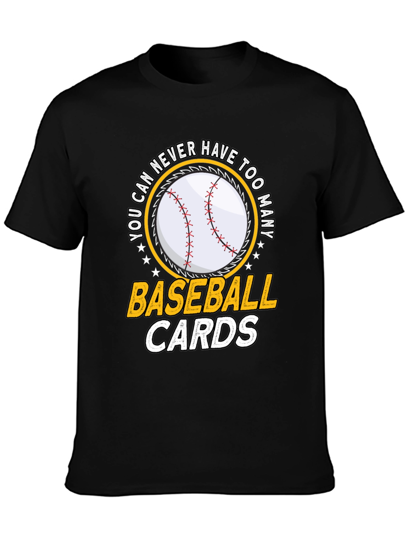 Baseball Cards Graphic Tee