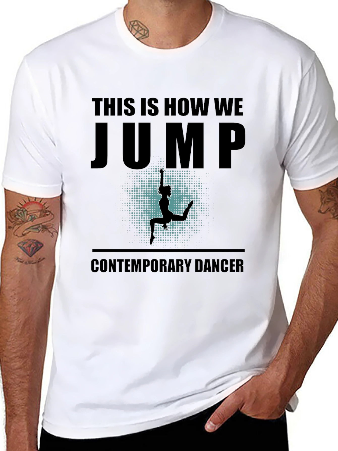 Contemporary Dancer Jump T-Shirt