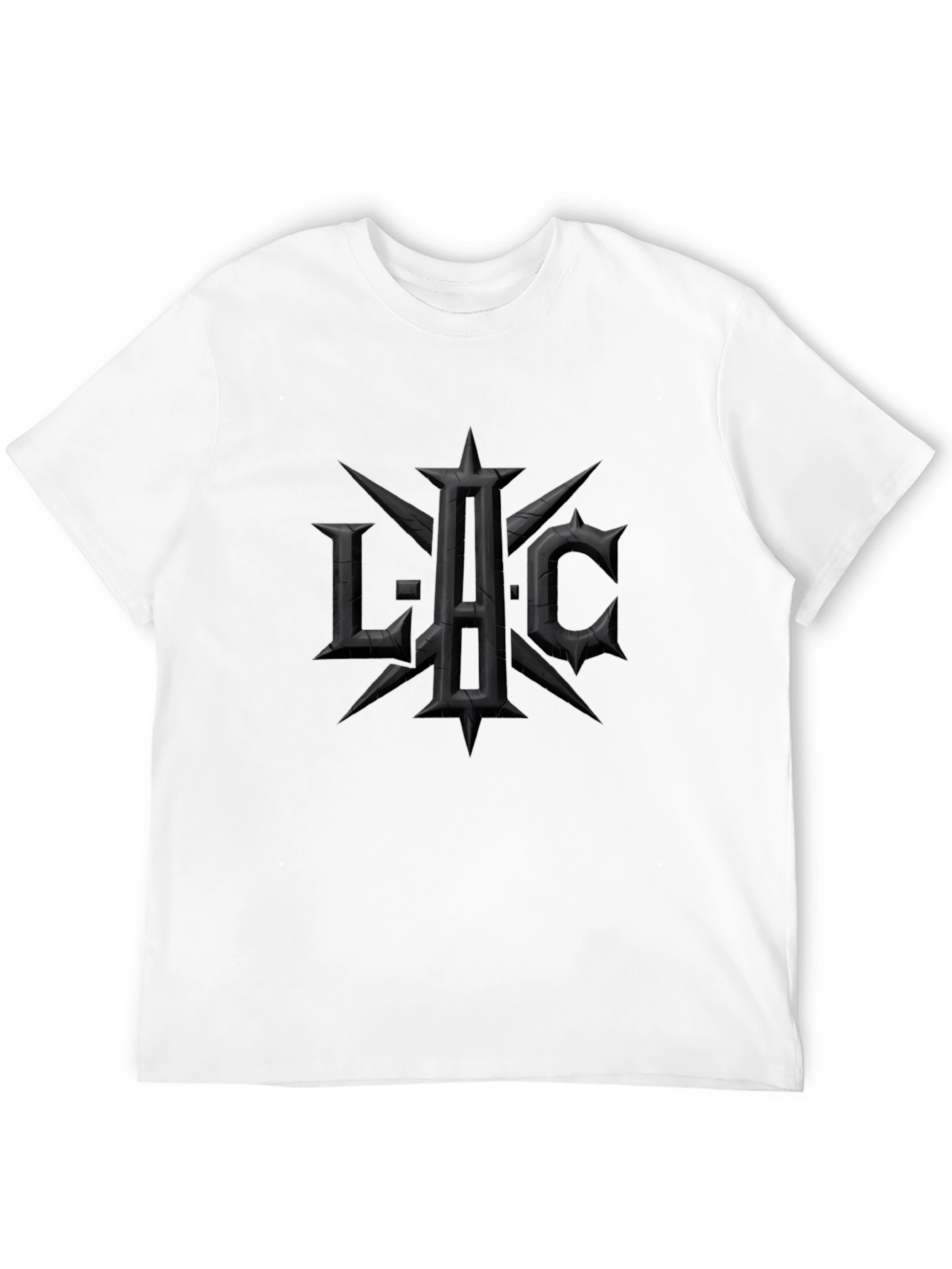 Edgy Black Graphic Tee