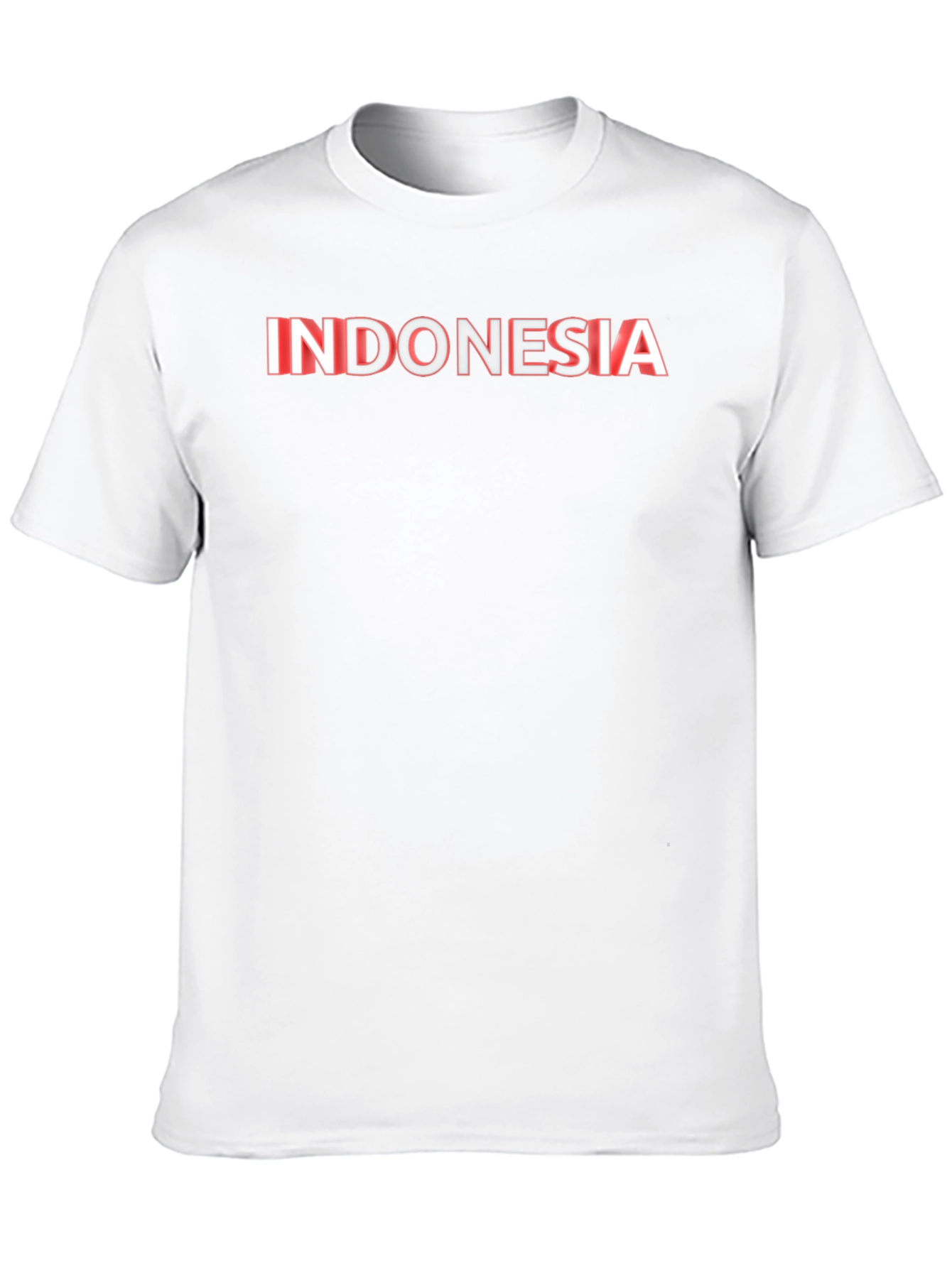 Indonesia Flag T-Shirt - Black