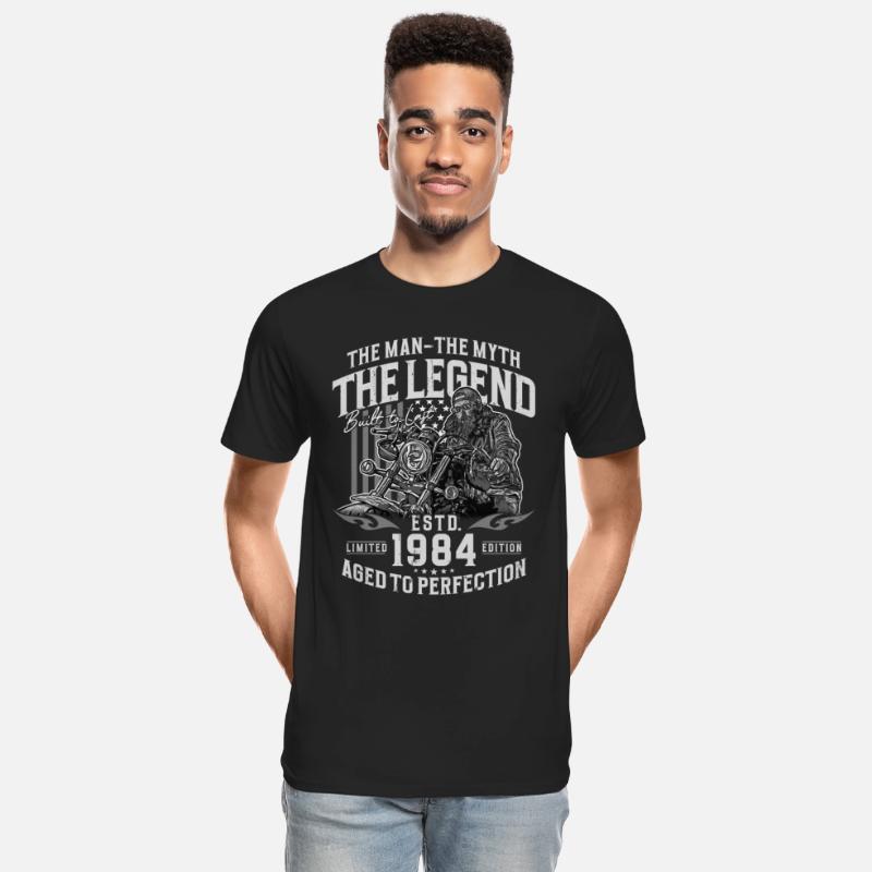 1984 Year of birth Man Myth Legend Motorcycle