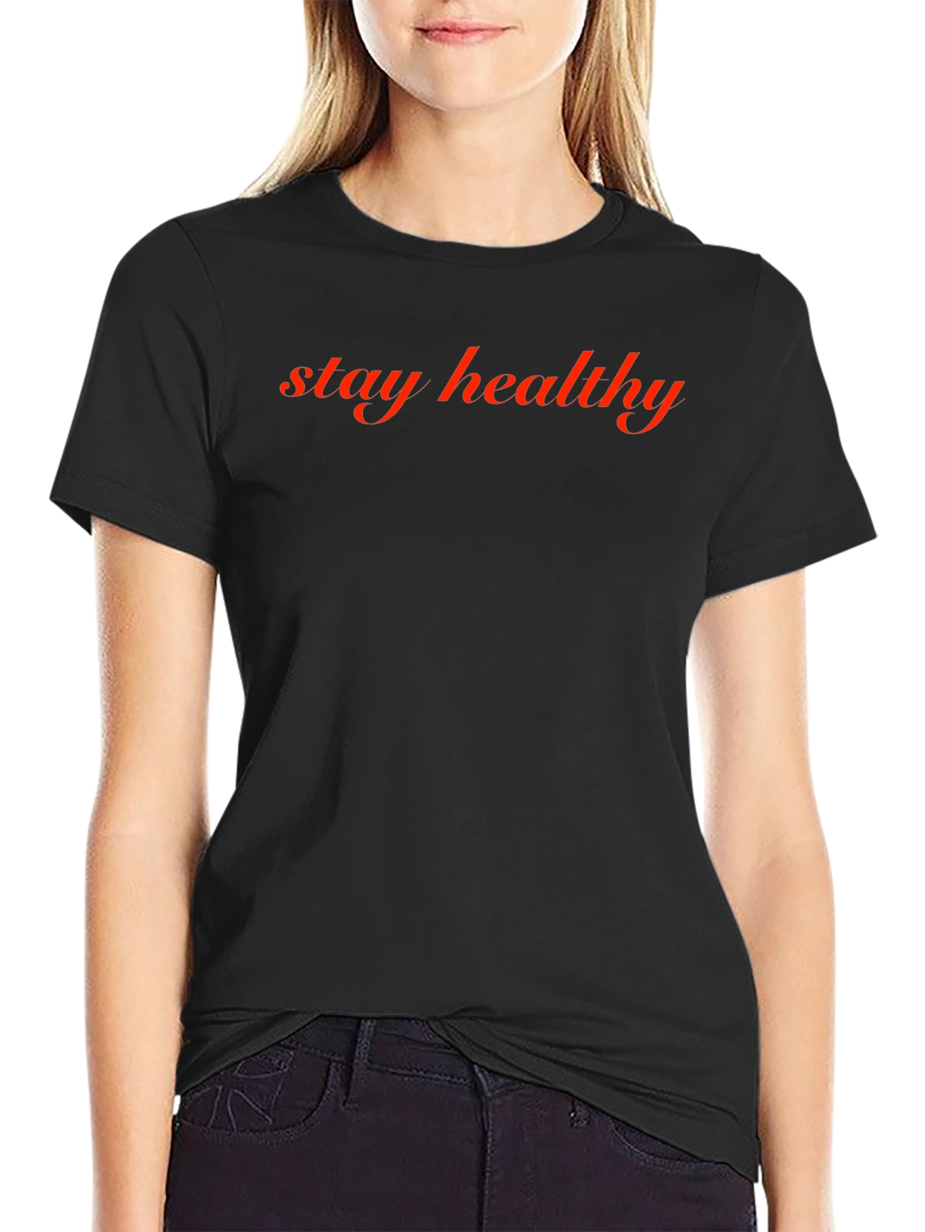 Stay Healthy T-Shirt - Mens Premium Tee