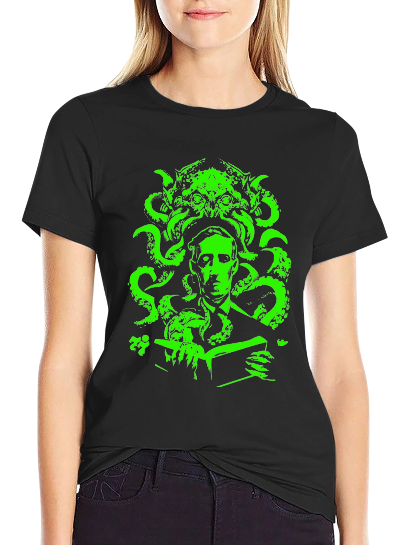 Cthulhu Black T-Shirt - Eldritch Horror Tee